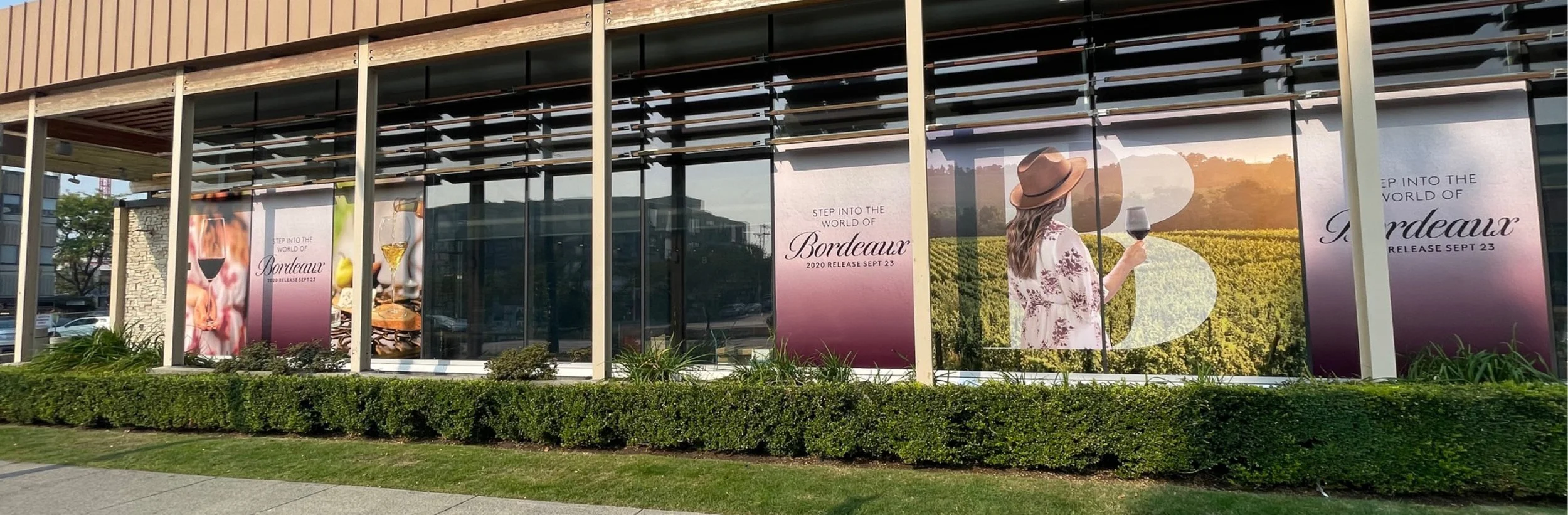 Window Large Format Display