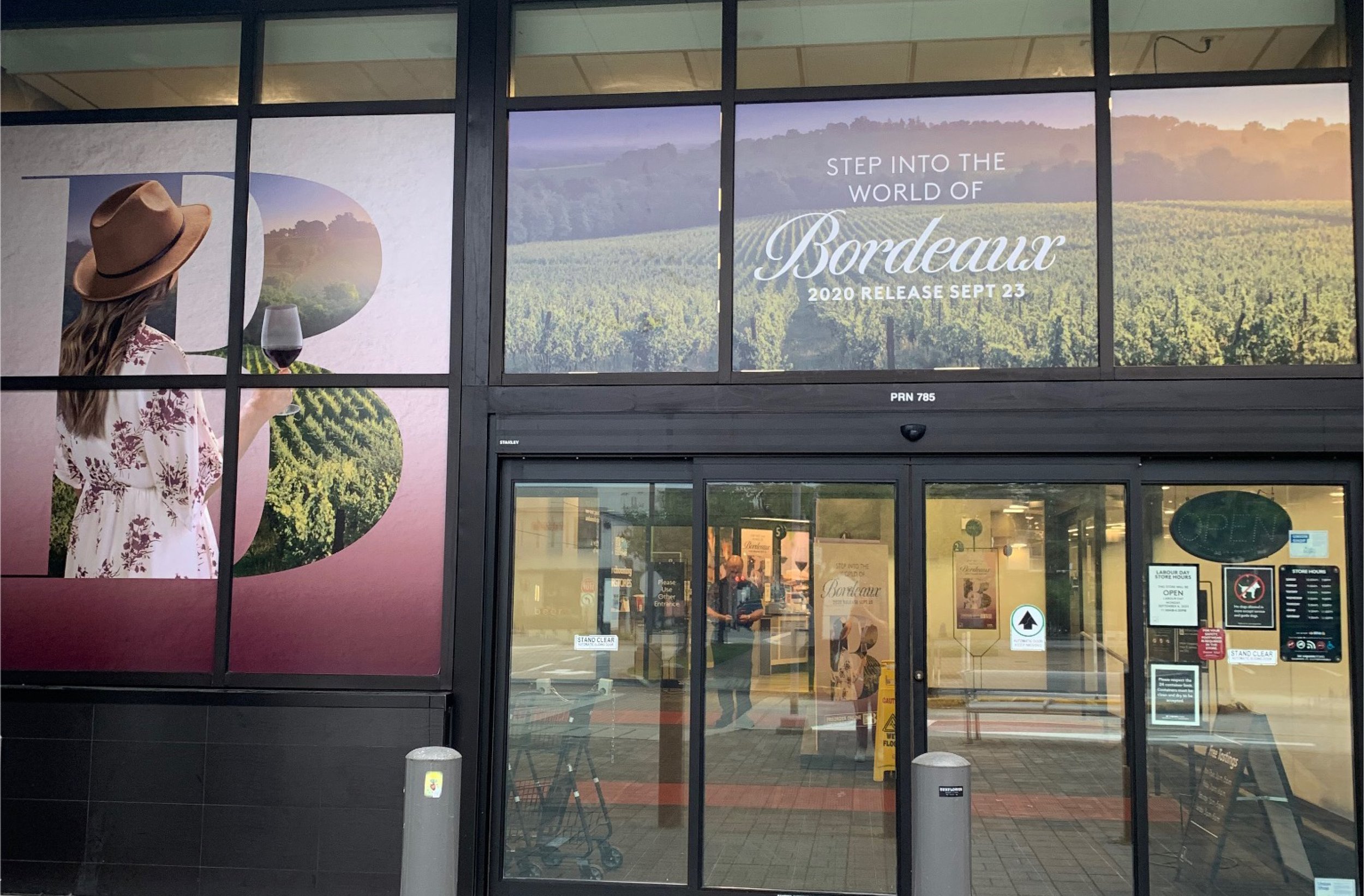 Window Large Format Display