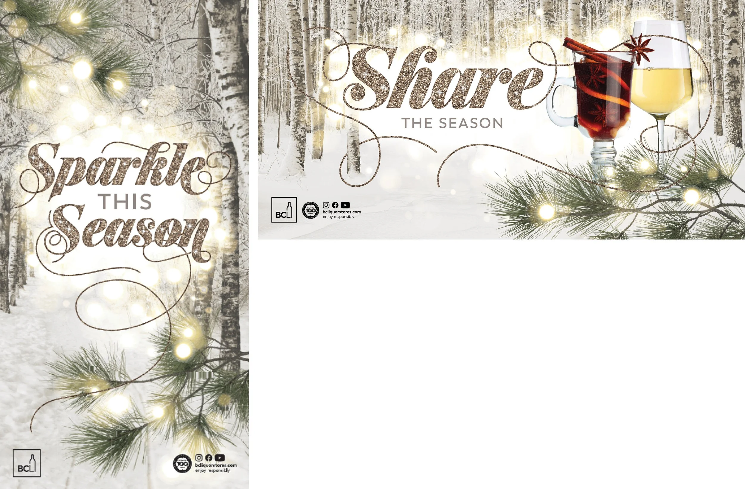 BCL Holiday 2021 Main Theme and Category Specific In-Store Signage