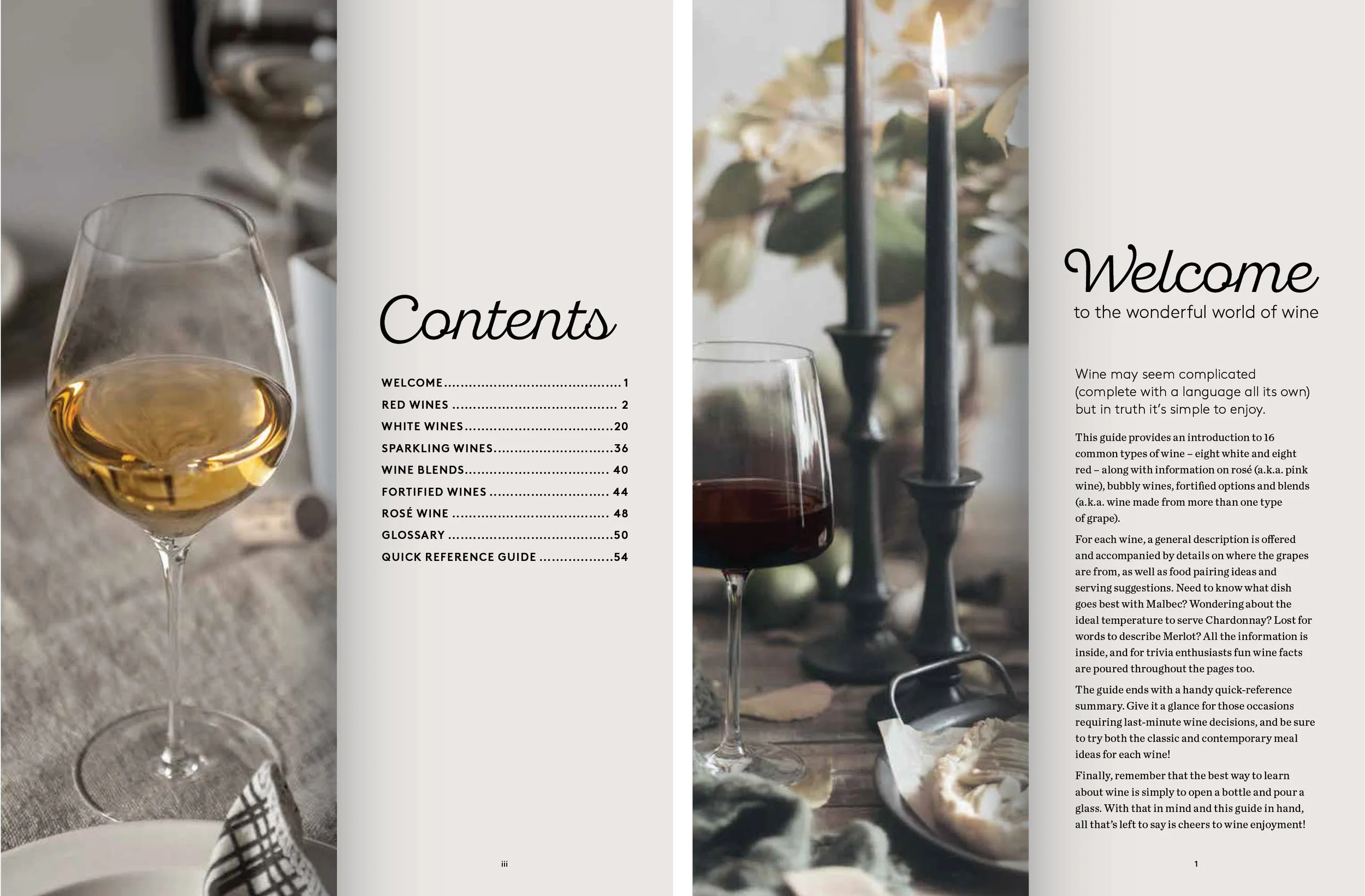 Interior Spreads: Given the amount of text required for each section, images had to be limited to save on page count. There was also the added challenge of making stock imagery cohesive throughout the series. To overcome this, I selected imagery that