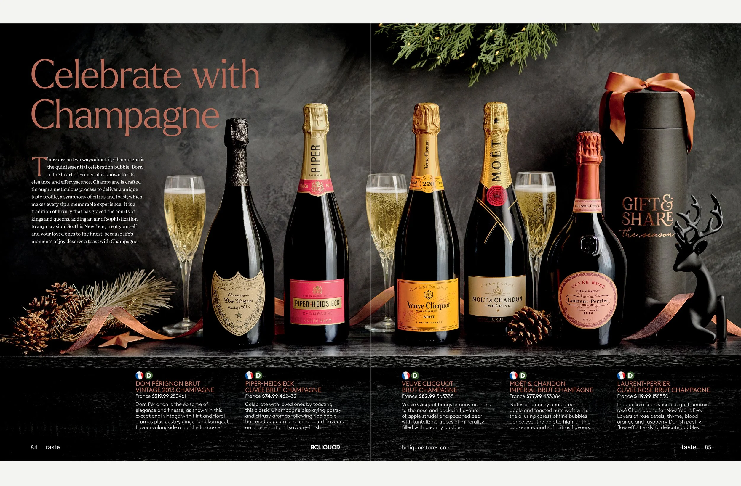 Winter 2023: Developed closely with the TASTE Content & Production Manager, this layout embraces the magazine's new direction for more impactful crossover spreads.