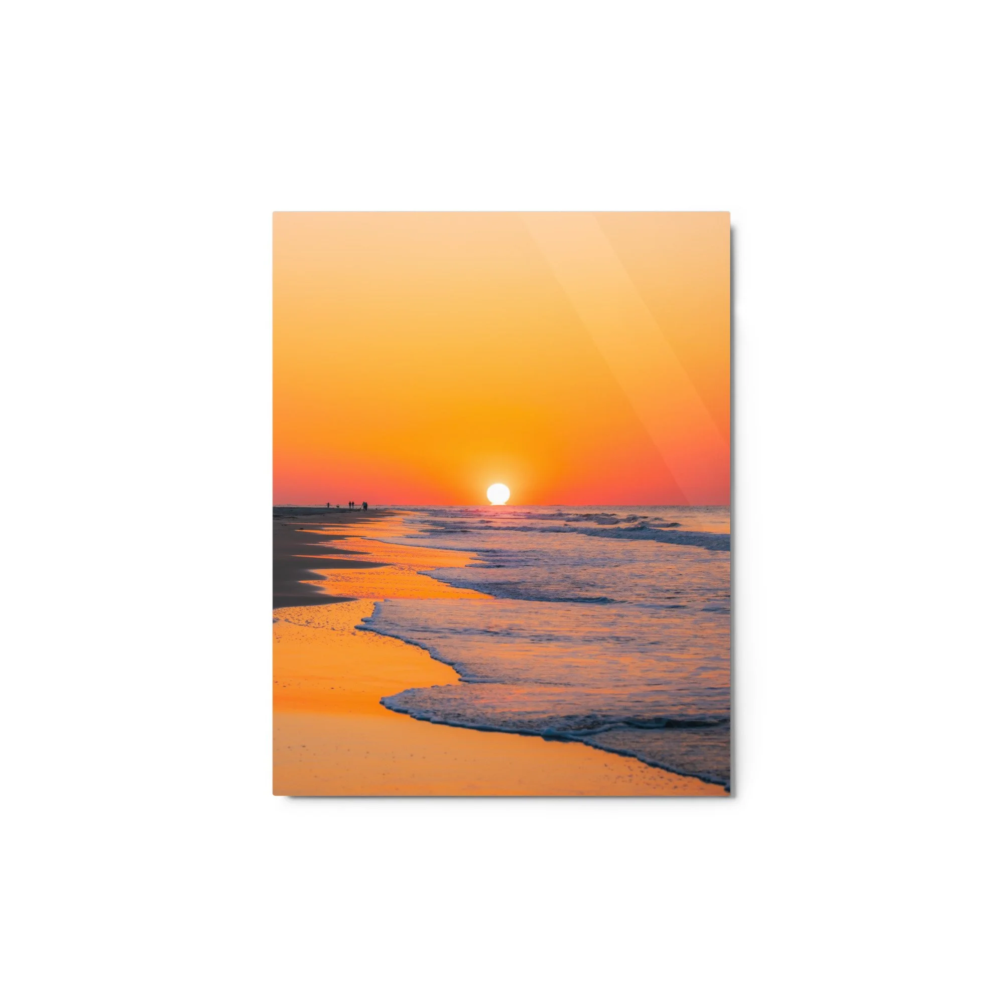 Lowcountry Beach Sunrise metal print, Charleston SC