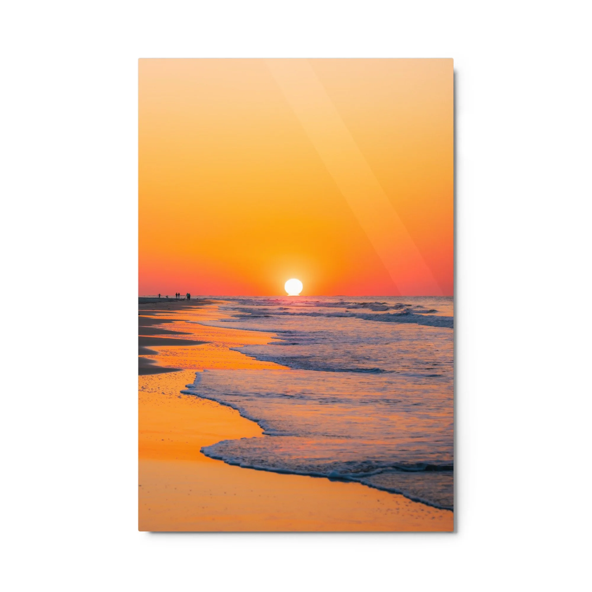 Lowcountry Beach Sunrise metal print, Charleston SC
