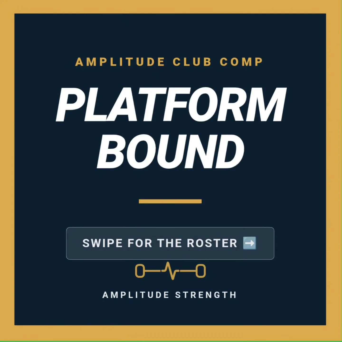 The work is done. The platform is ready.

​This weekend, the Amplitude Strength roster steps up for the Club Comp. For some of these athletes, it&rsquo;s their first time stepping onto a platform. For others, it&rsquo;s a stepping stone toward state 