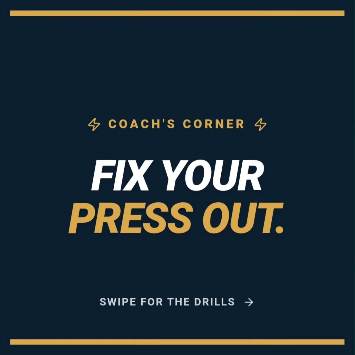 The Cheat Sheet. Swipe and save this for your next Jerk session. 📌👉

​Yesterday, we broke down the mechanics of fixing a press out on video. But watching a video and actually remembering to implement the drills when you get to the gym are two entir