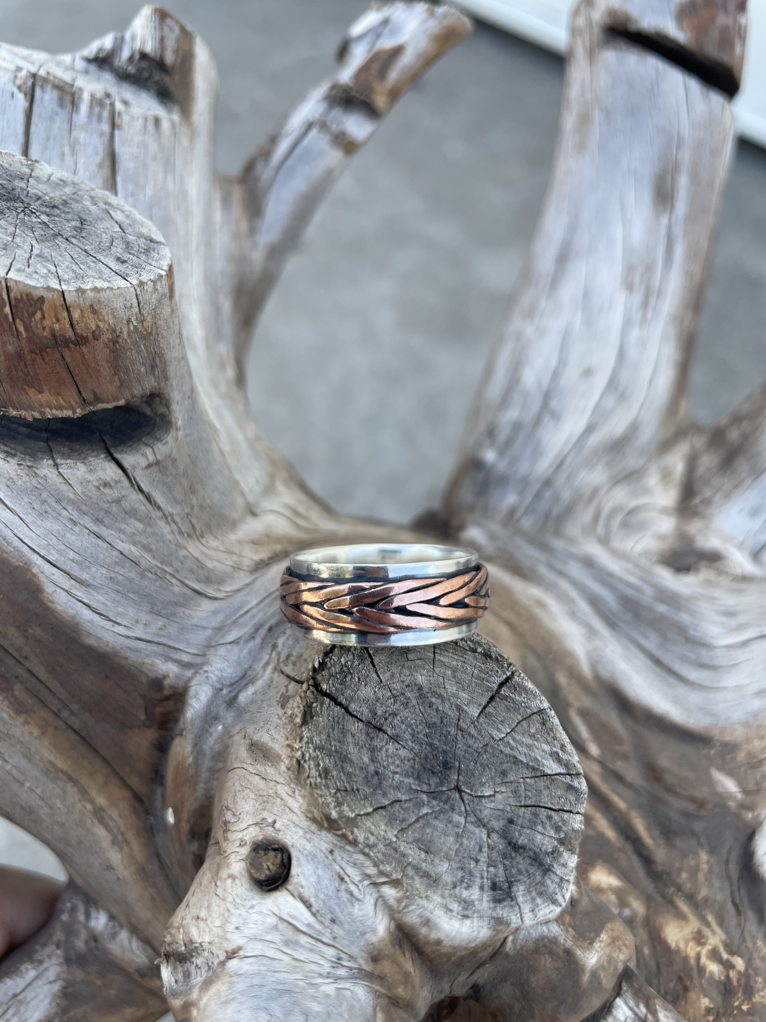 Wheat Braid Copper Band