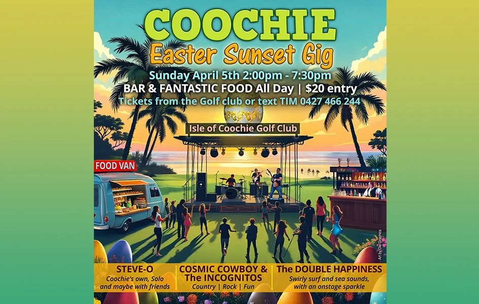 Coochie Easter Sunset Gig