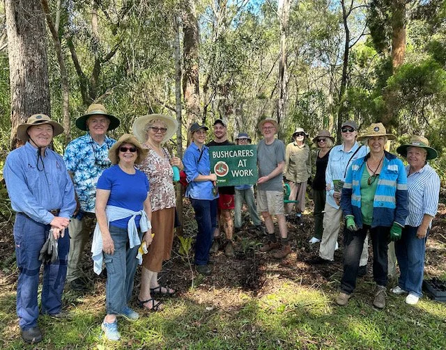Bushcare volunteers