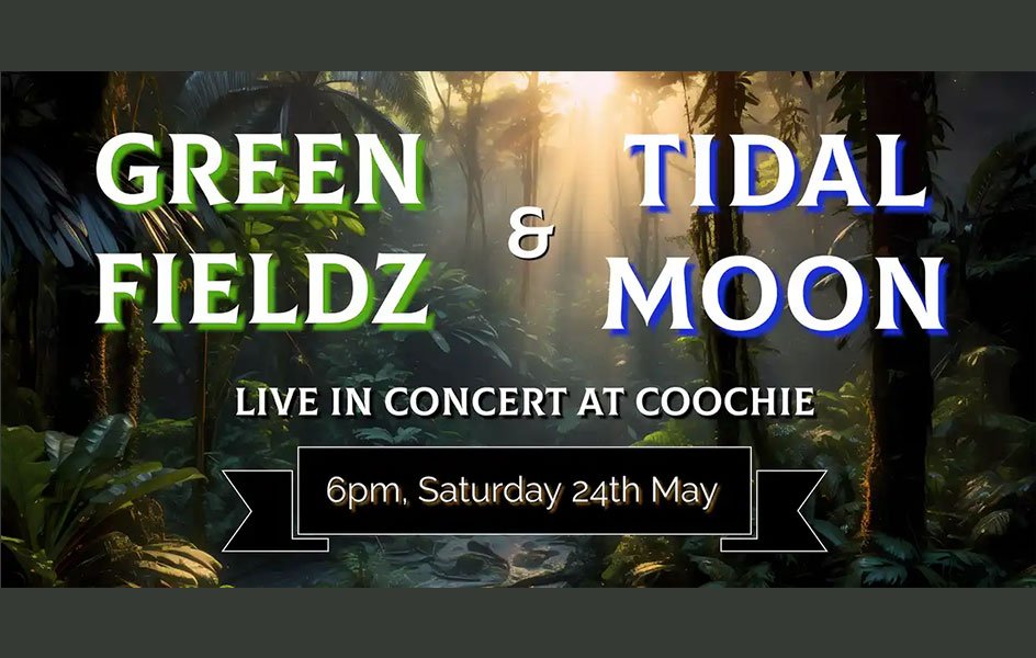 Concert: Green Fieldz & Tidal Moon