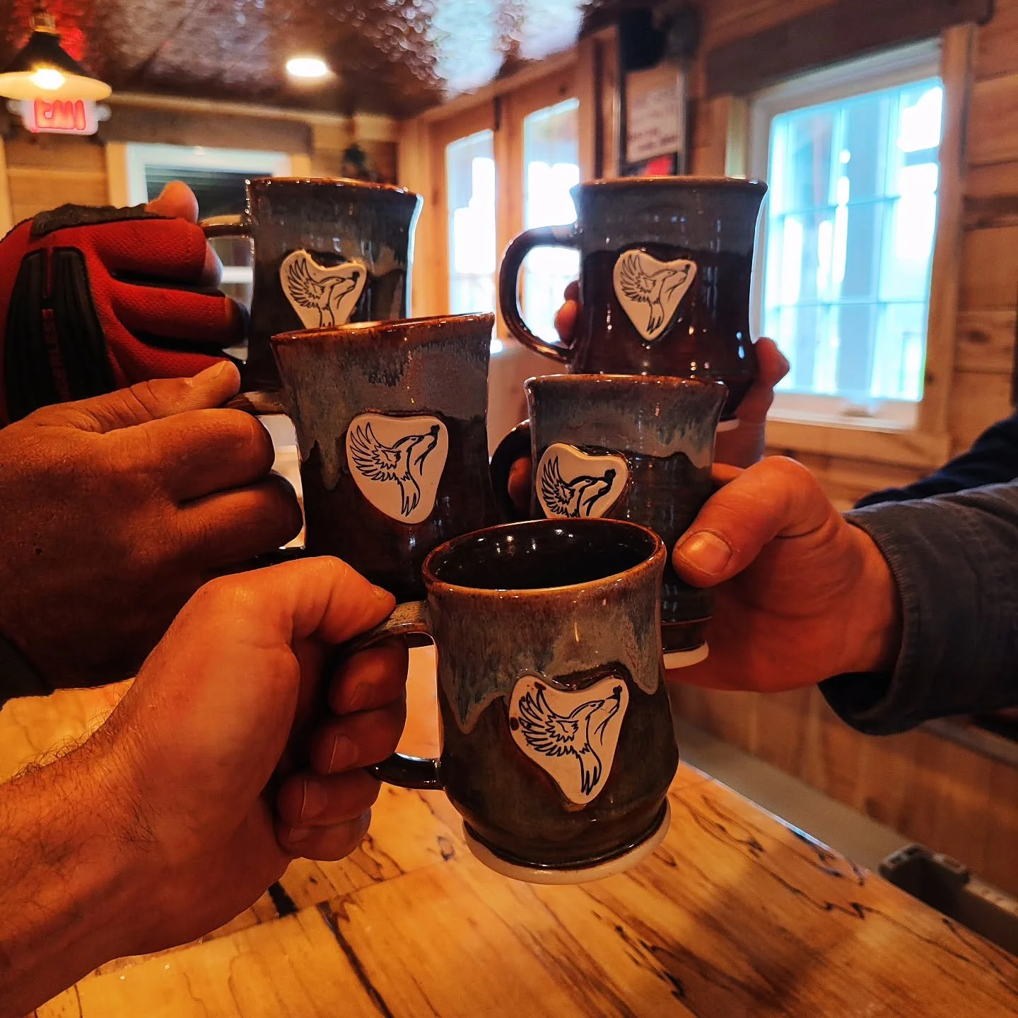 Mugs are in! Just in time for Saturday's opening! We have a wait-list going for the next round if you'd like to join the mug club. But you have to come and add your name to it. 

Hand made by @wildwheelceramics and they are gorgeous. Thank you Mina!
