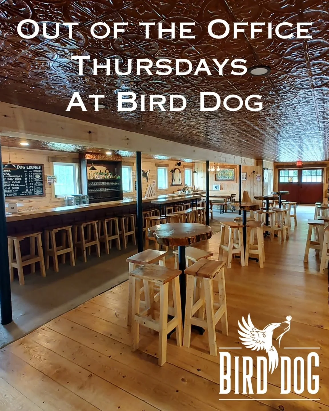 Every Thursday all season long! Enjoy an #outoftheoffice work experience in the tasting room by yourself or with coworkers. 10% off all bar purchases for "workers".

Free Wi-Fi.

Memorial Day Weekend starts this afternoon!

#livefreeandcide