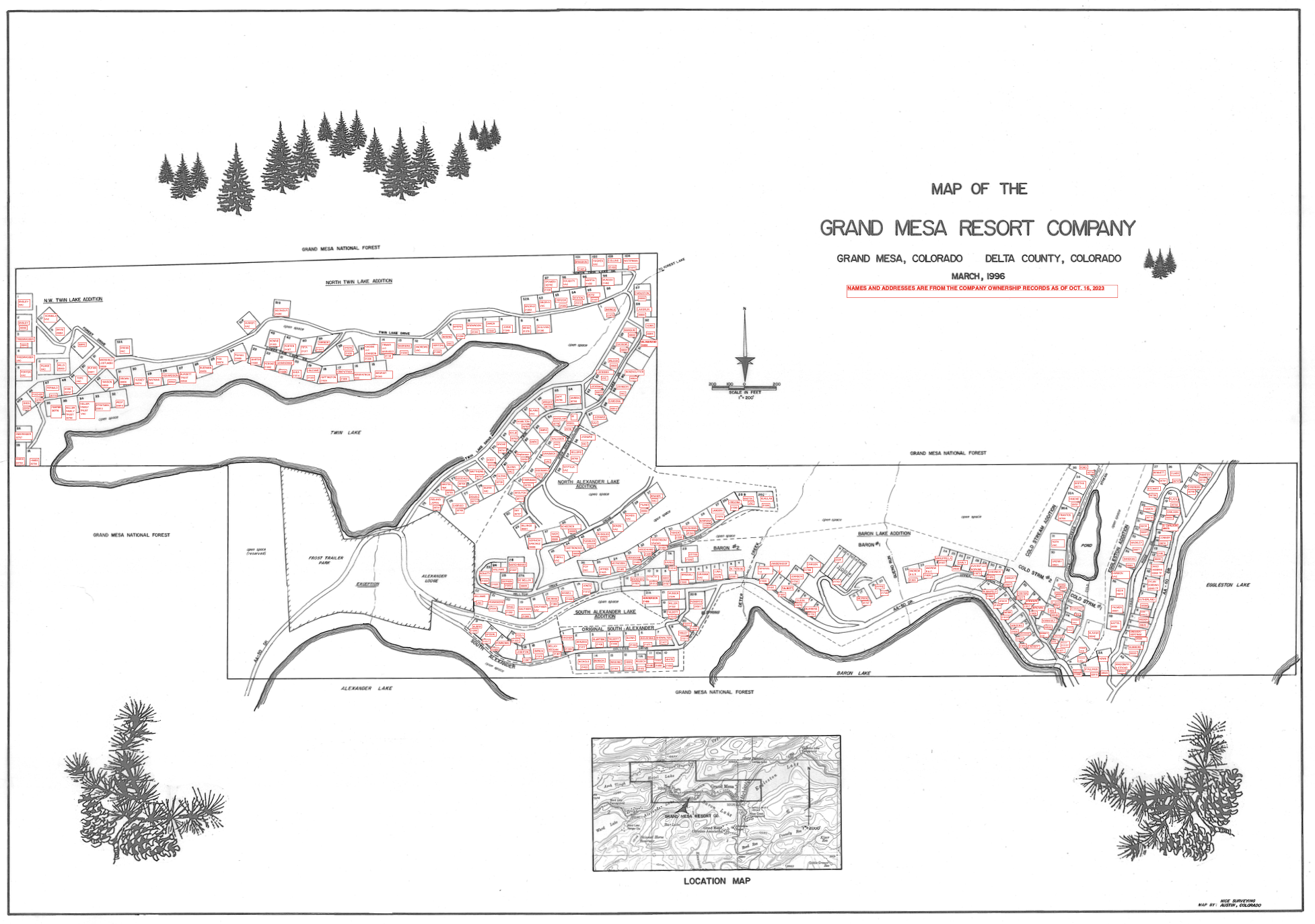 Map — Grand Mesa Resort Co.