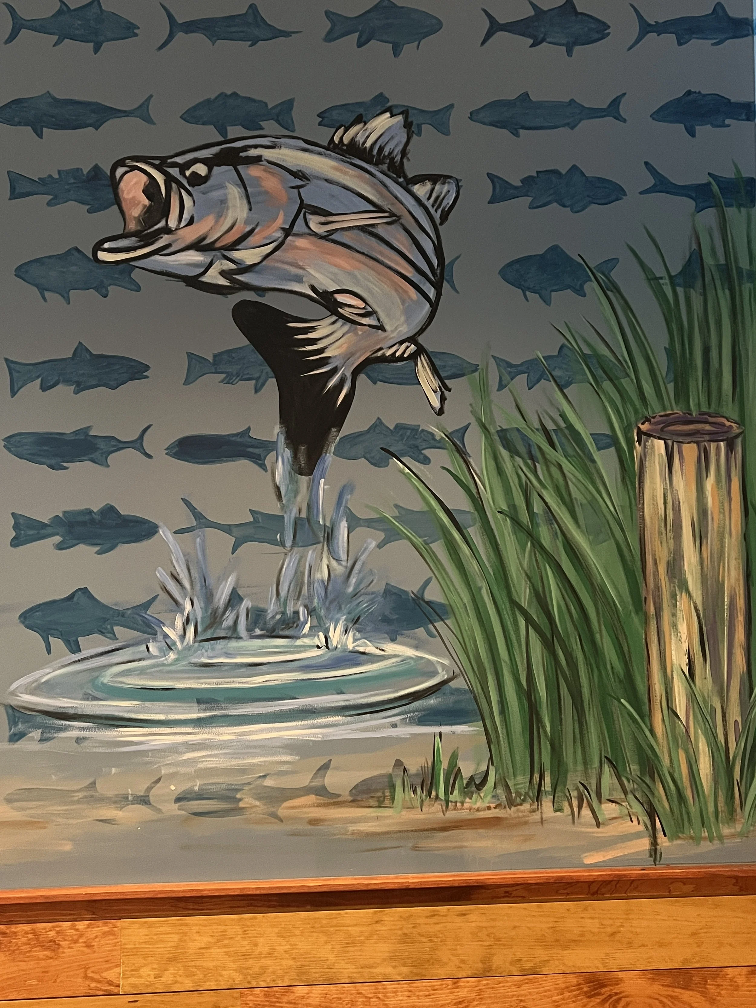 Fish Mural | LoonAsea, Essex, MD