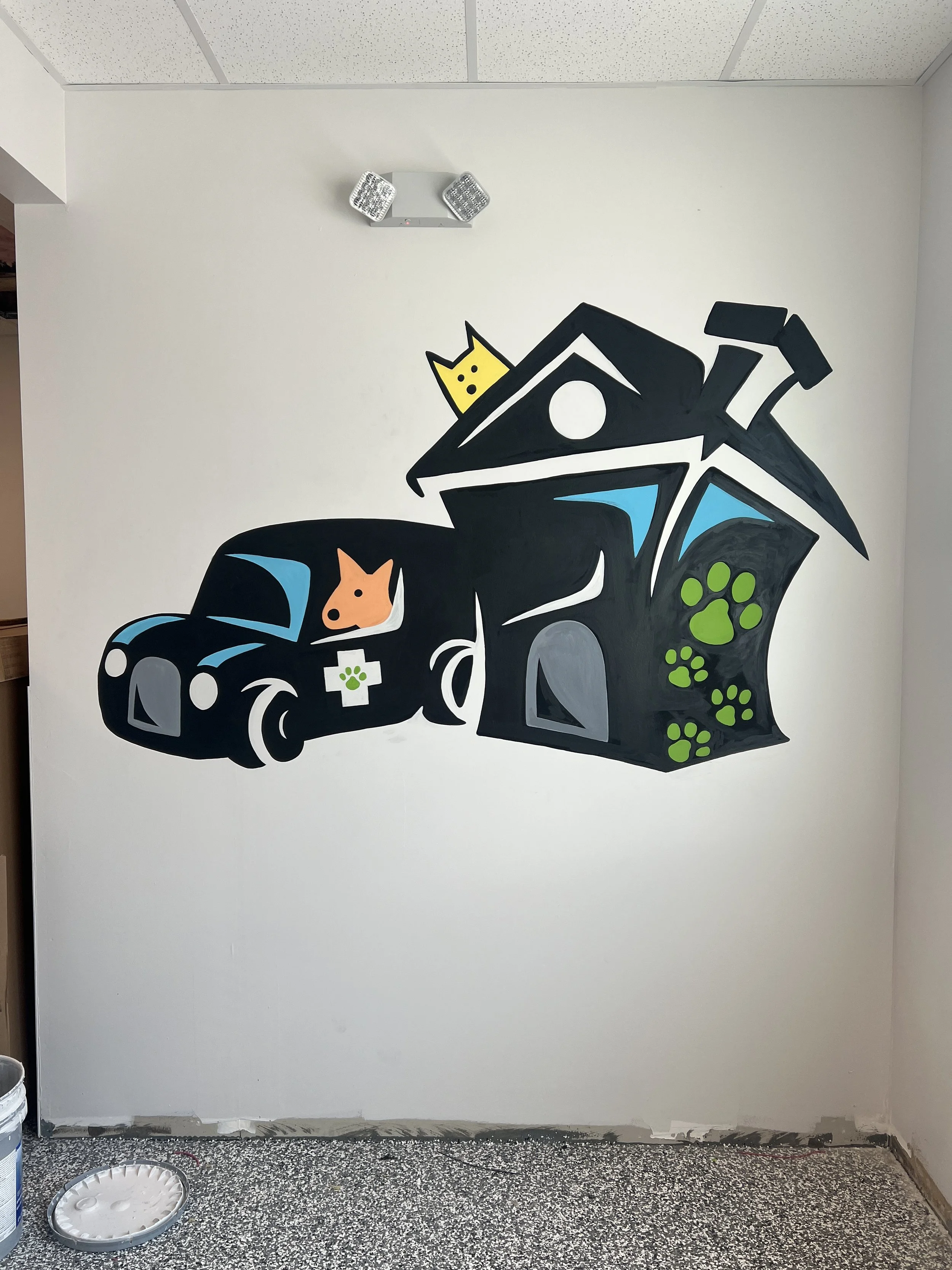 Mural | Homeward Bound Veterinary Services, Bel Air, MD