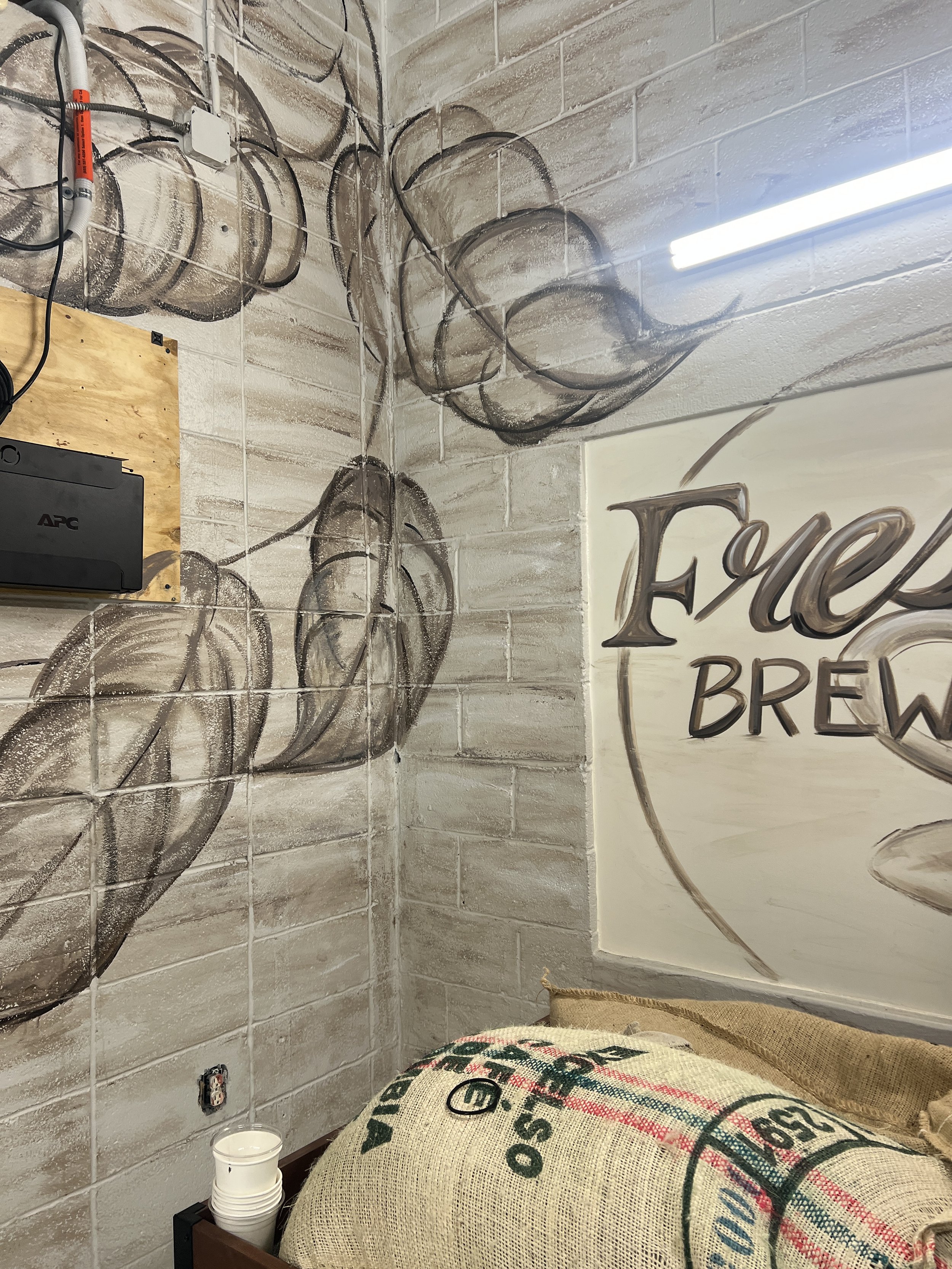 Mural | Grounded Coffee Co., Perryville, MD