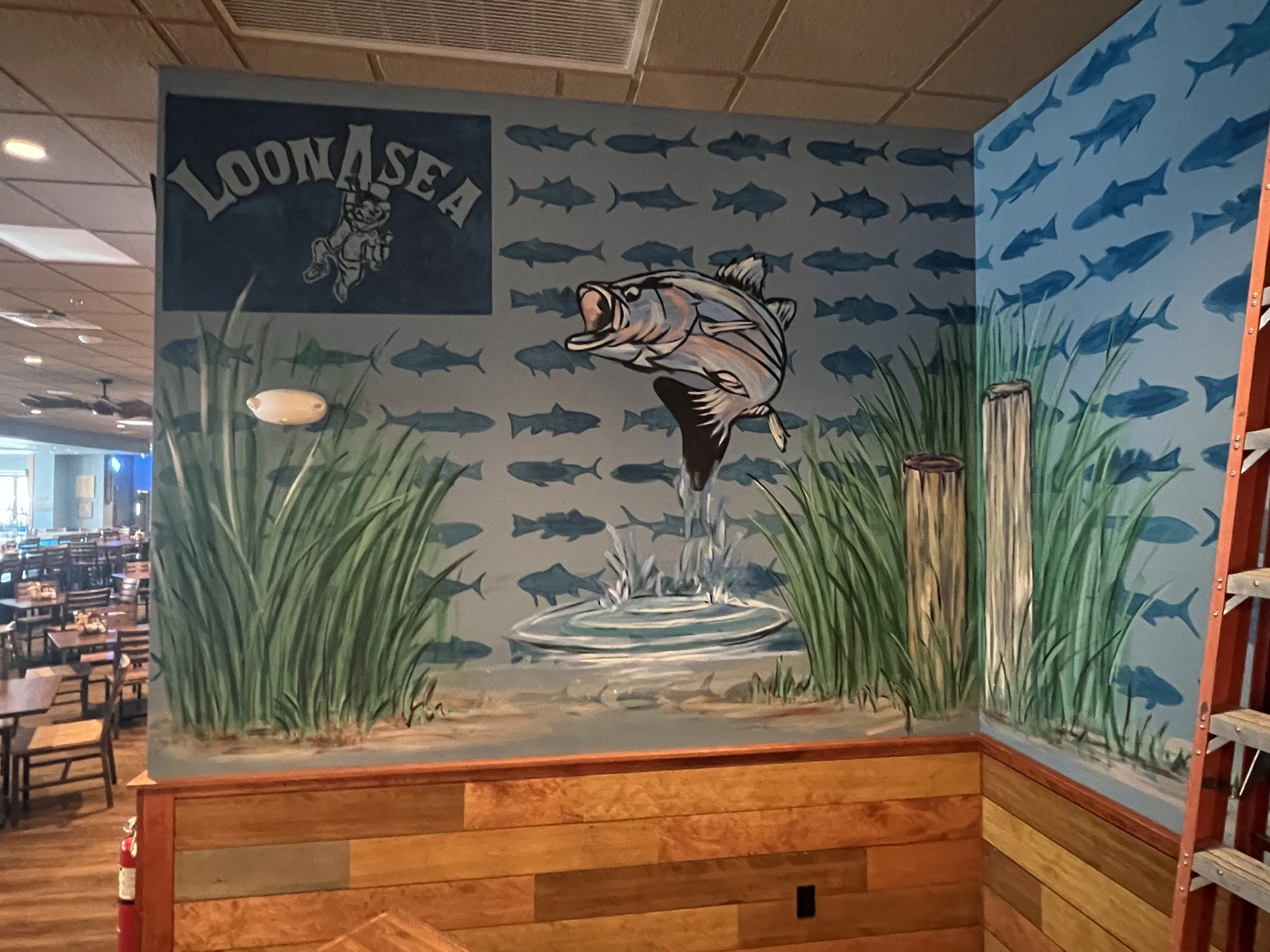 Fish Mural | LoonAsea, Essex, MD