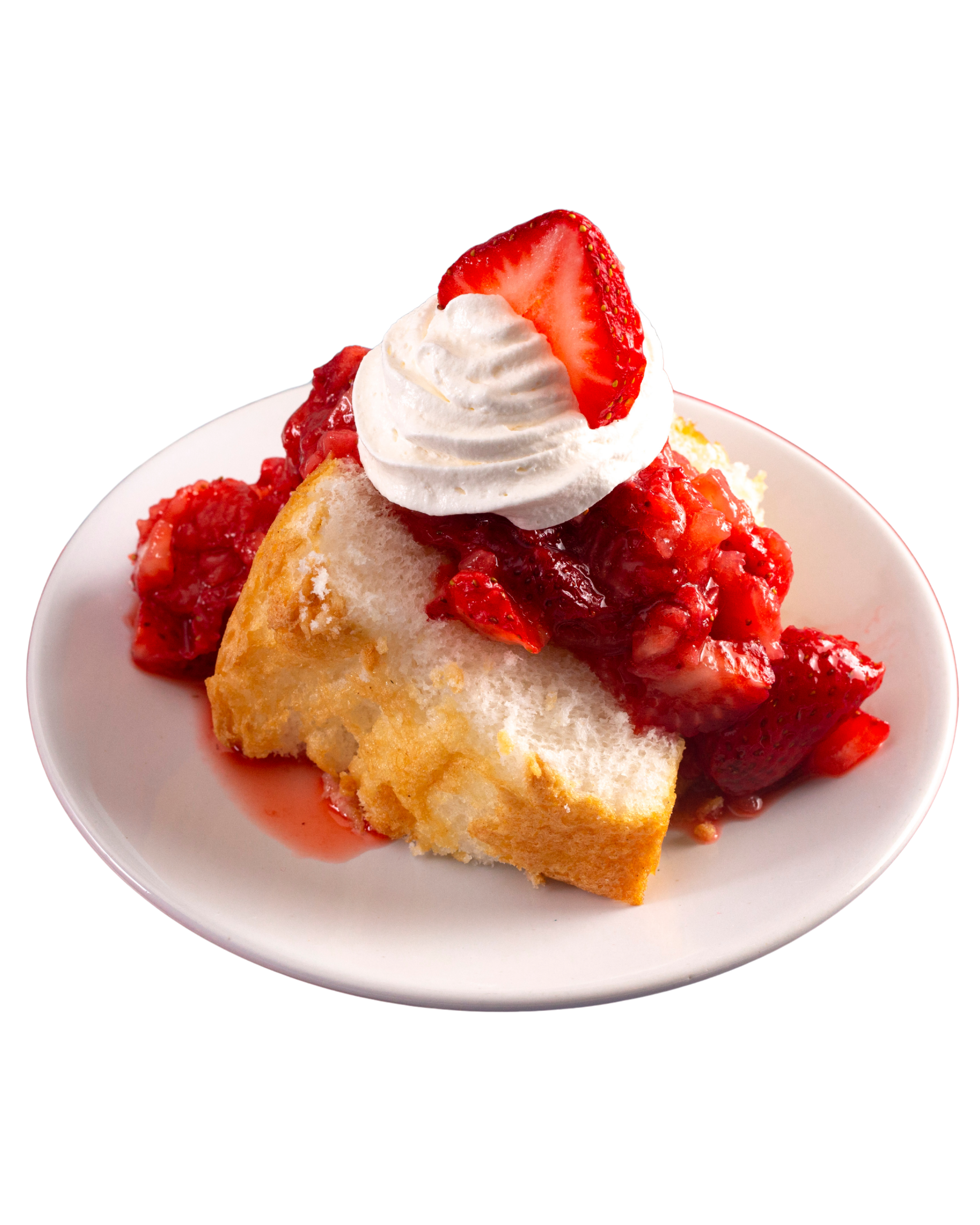 Lemon Angel Food Cake