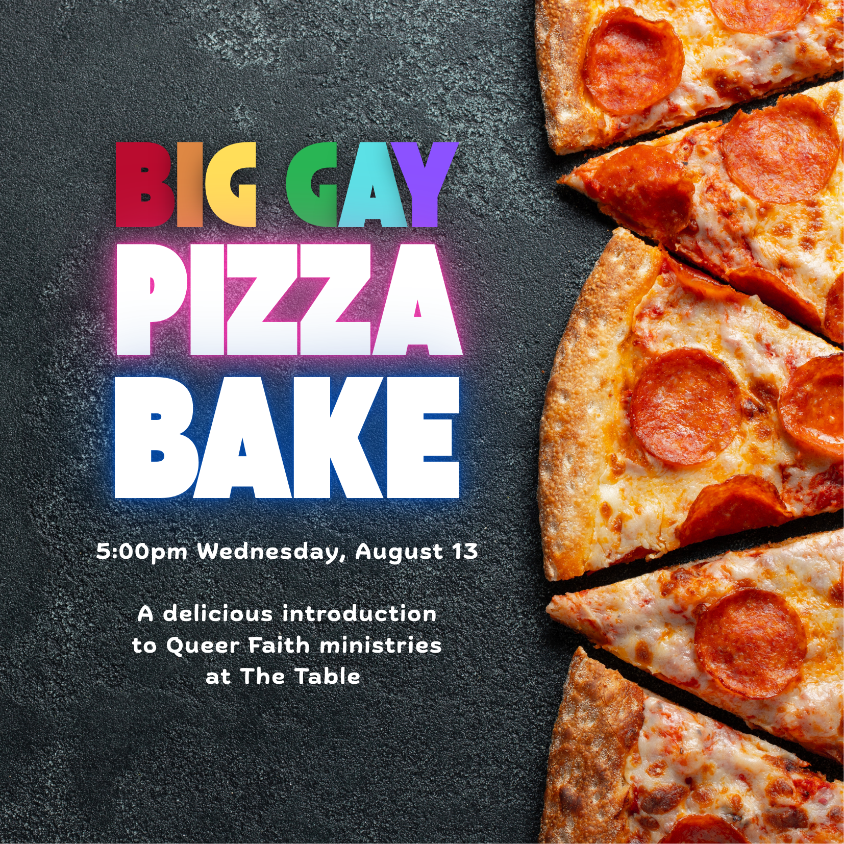 Big Gay Pizza Bake