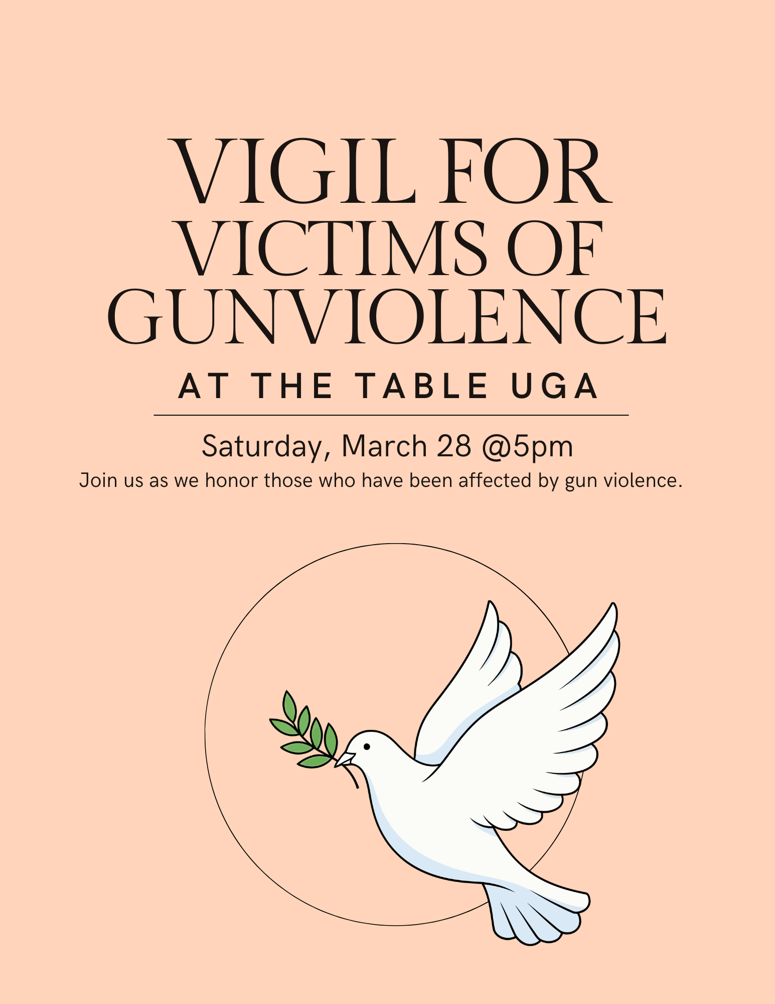 Vigil for Victims of Gun Violence