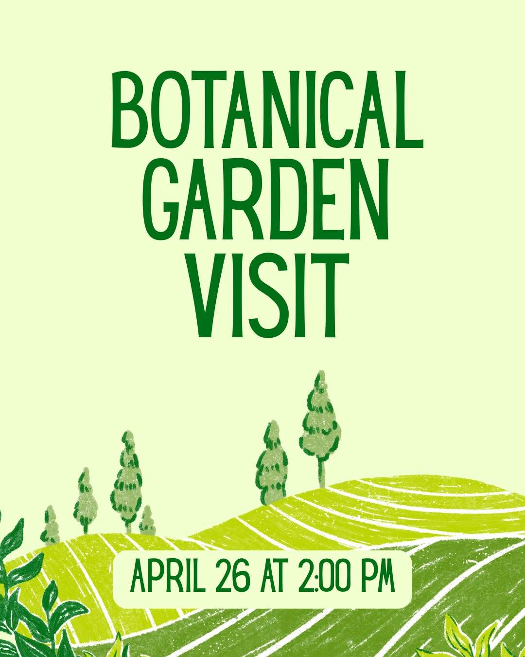 Community Night- Botanical Gardens