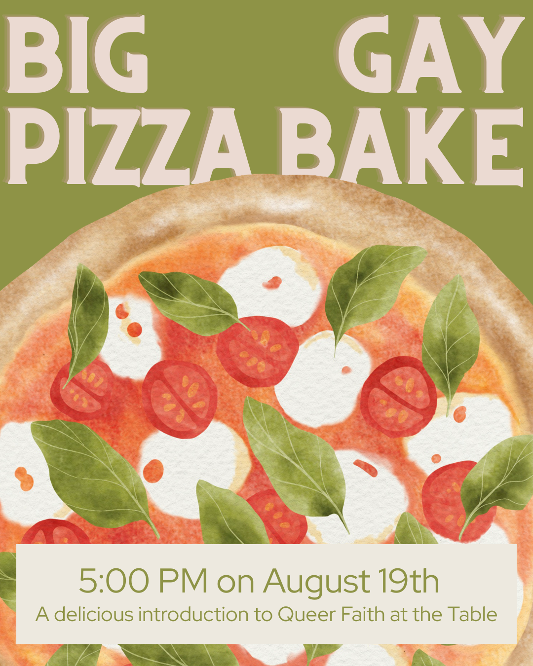 Big Gay Pizza Bake
