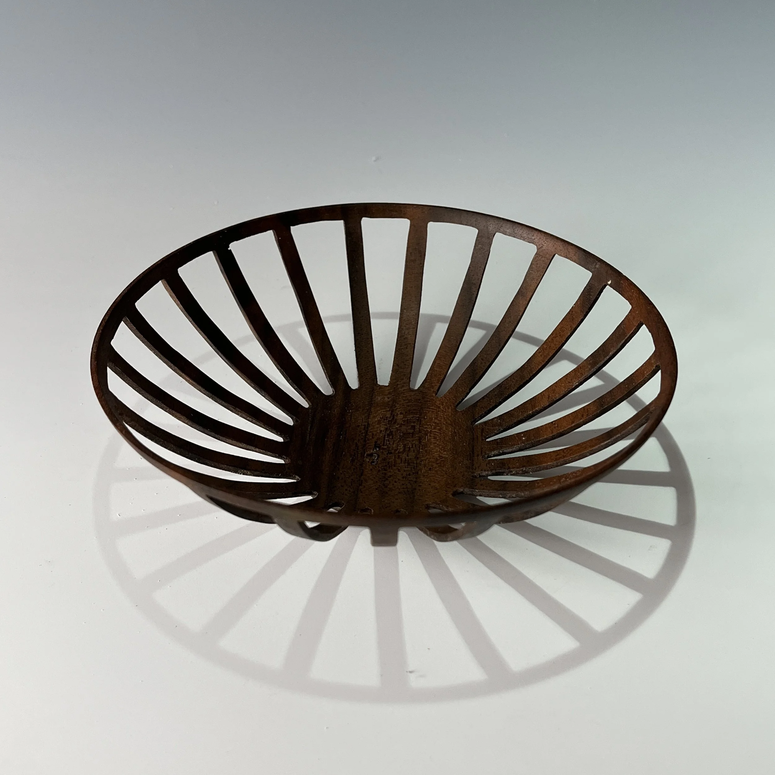 "Ribs".  Walnut 6" X 2".  2026.02 