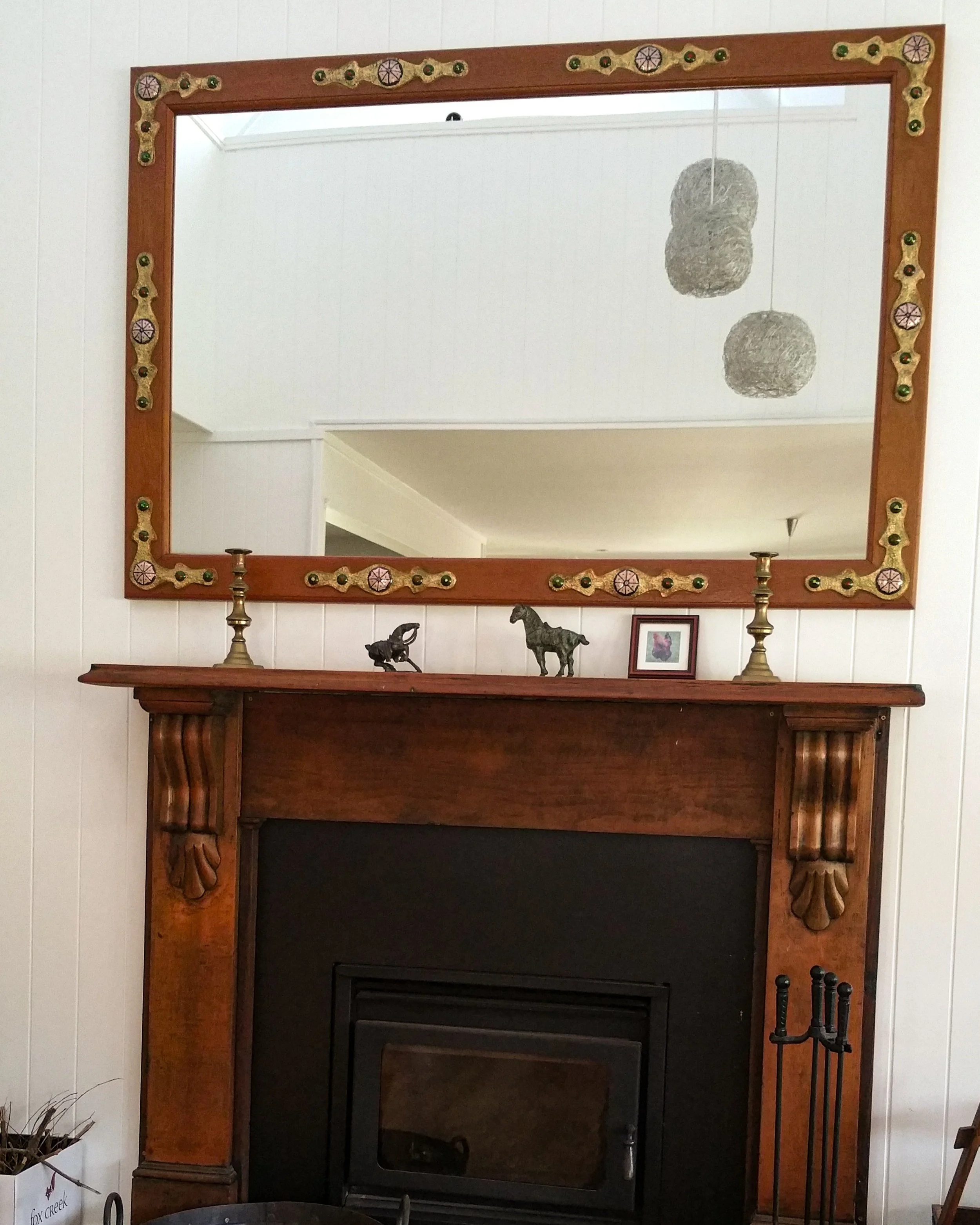 Custome Made Mirror and Wood Polish