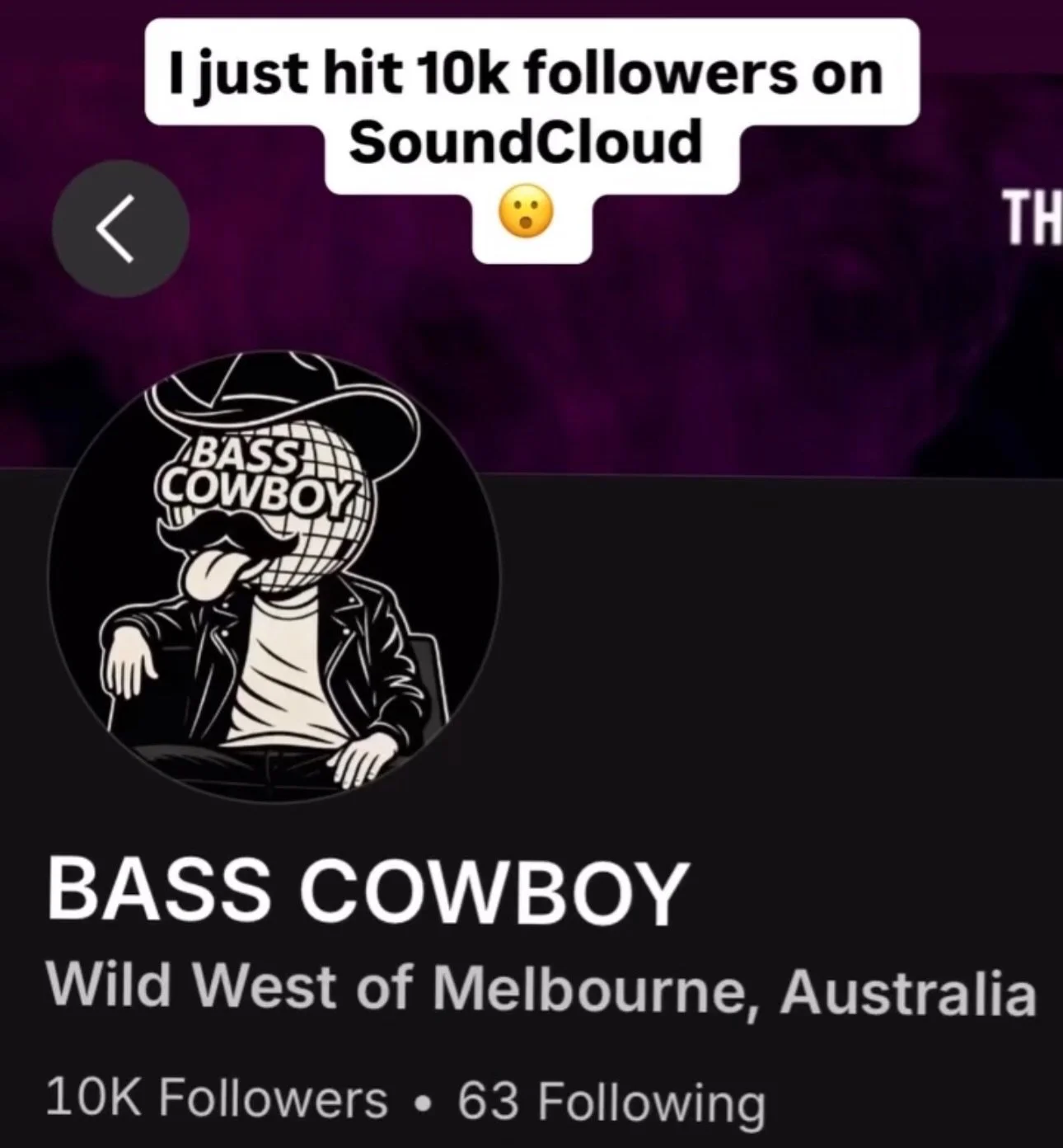 Just hit 10k followers on my SoundCloud 🥳 

Thanks to everyone who&rsquo;s downloaded and played my bootlegs over the last couple years, it&rsquo;s been a lot of fun pumping these out for DJs all around the world. 

This Cowboy just keeps on ridin&r