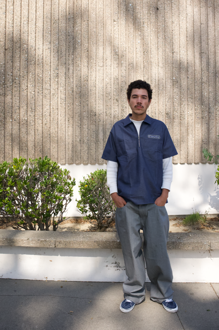 BAGGY GRAY DENIM JEANS