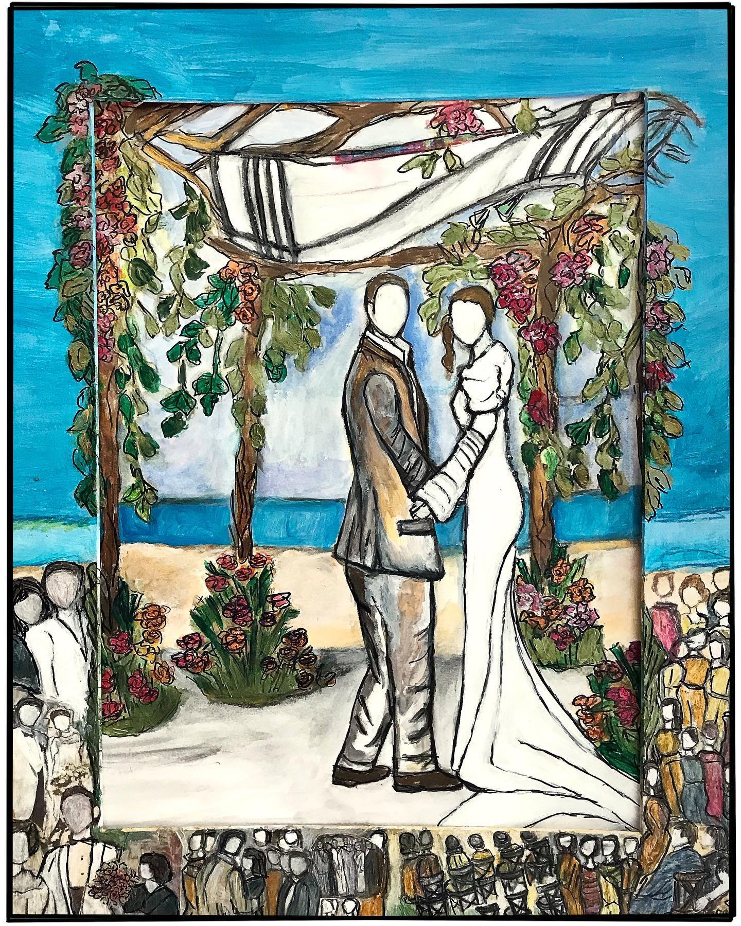 *SOLD* - "Chatan & Kallah"