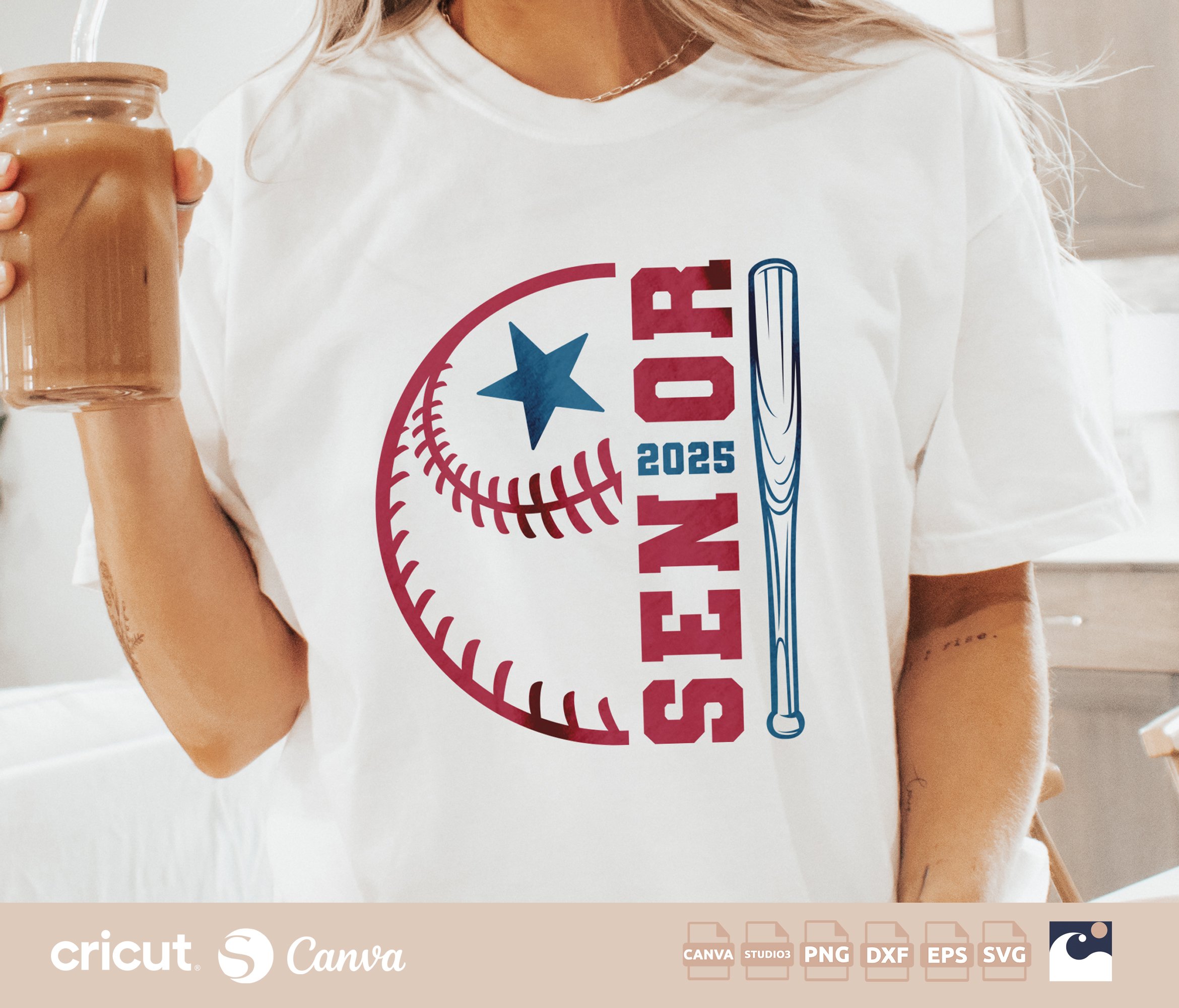 Senior Baseball svg png, Graduation Cut File, Class of 2025 Baseball, Senior Sports, Graduation Gift