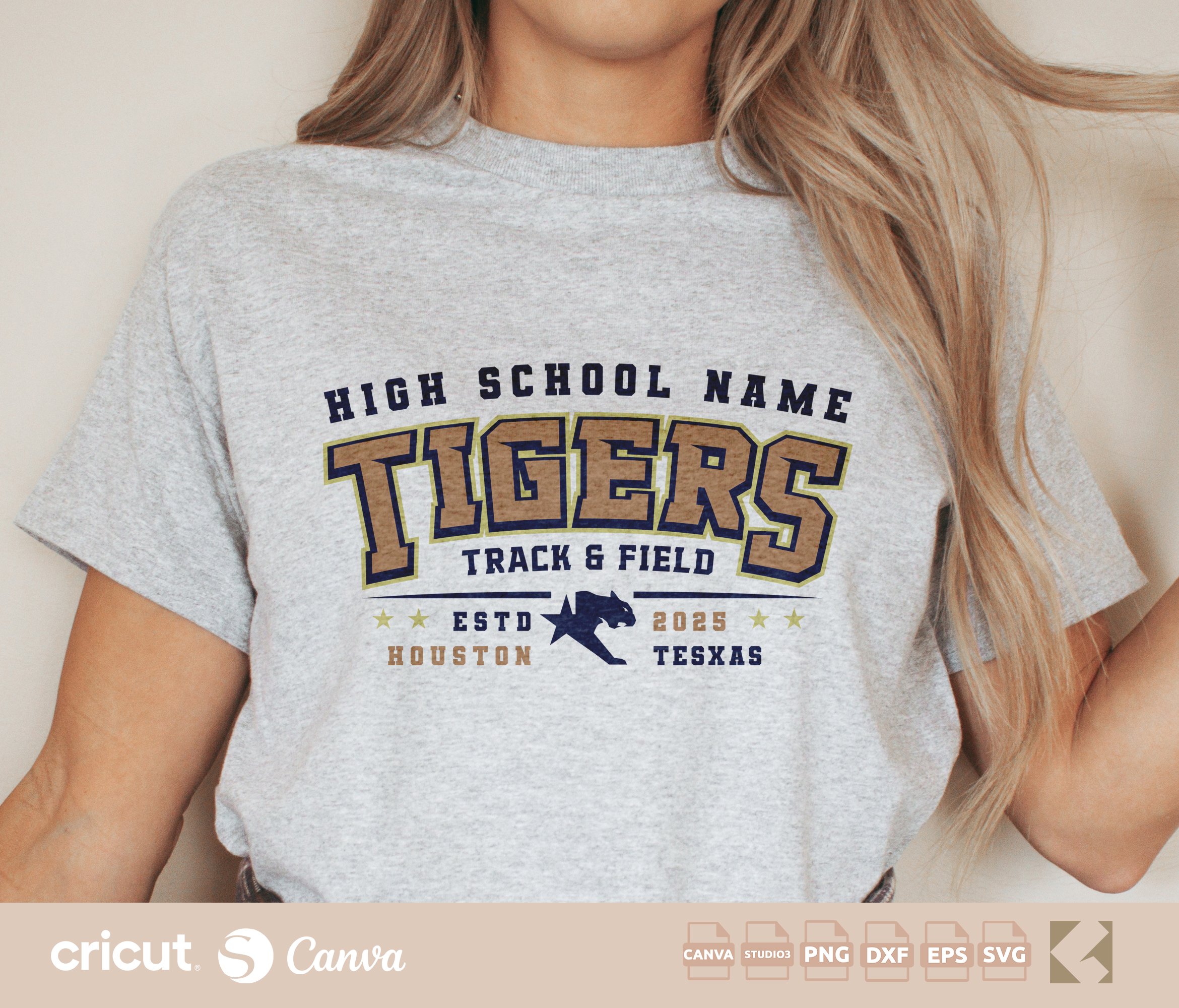 Tiger Track svg png, Team Shirt, Logo Track & Field, Track Mom svg, Coach, Tigers Varsity, Track Team Gear