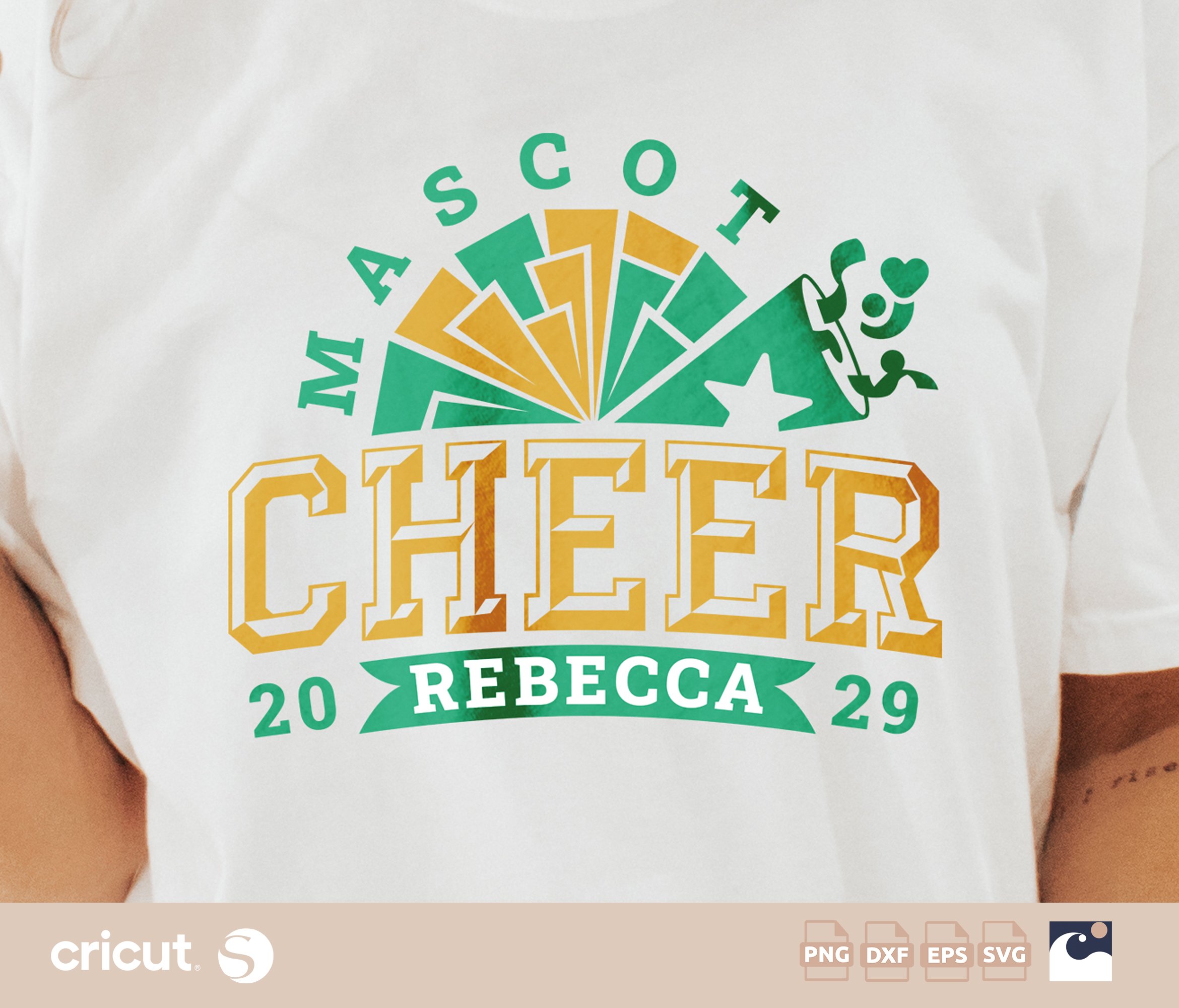 Cheerleading svg Team Template, Cheer svg, Cheerleader svg, Cheer Mom svg, Customizable Cheer Squad, Varsity Cheer