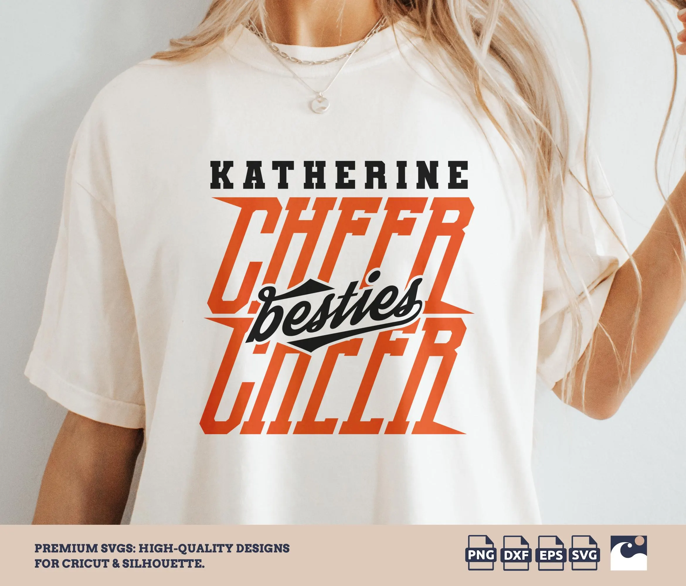 Cheer Besties svg png, Modern Shirt Designs, Cheerleader svg, Cheer Besties Tee, Cheer Team Logo, Cheer Sayings, Cut File Cricut, Silhouette
