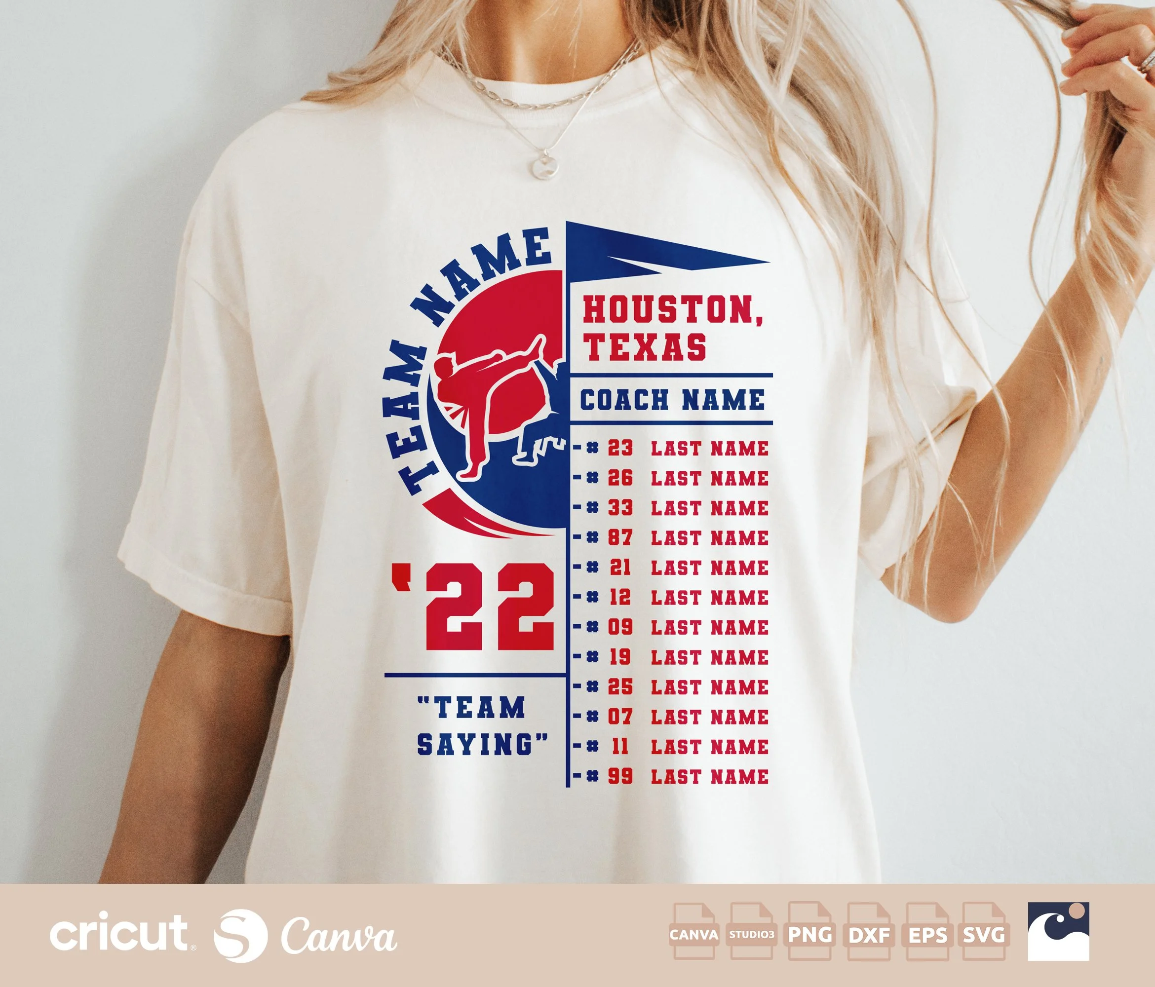 Taekwondo Team Roster svg, Custom Taekwondo Gear, Mom, Coach, Shirt, Roster, Names, Numbers
