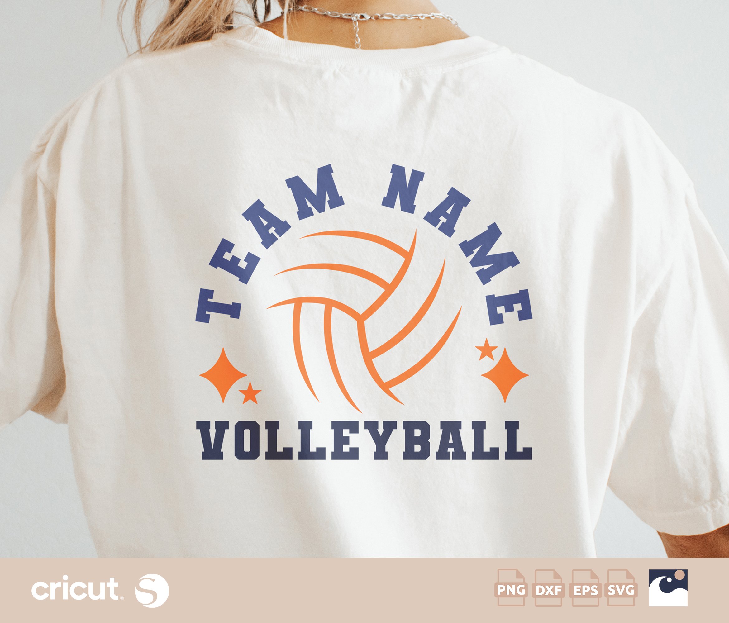 Custom Volleyball Team Name SVG, Personalized Name, Volleyball Team Spirit, Personalized with Your Team Name