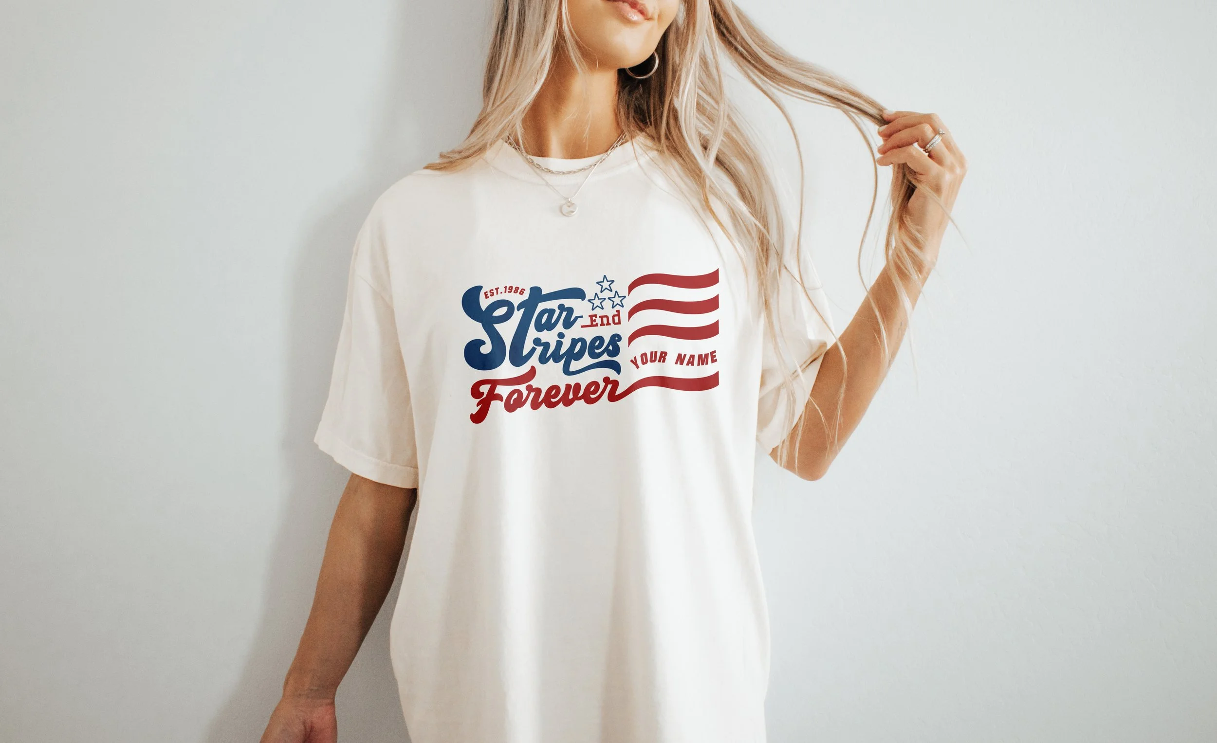 Stars & Stripes Forever SVG | Patriotic American Flag Cut File for Cricut, Silhouette