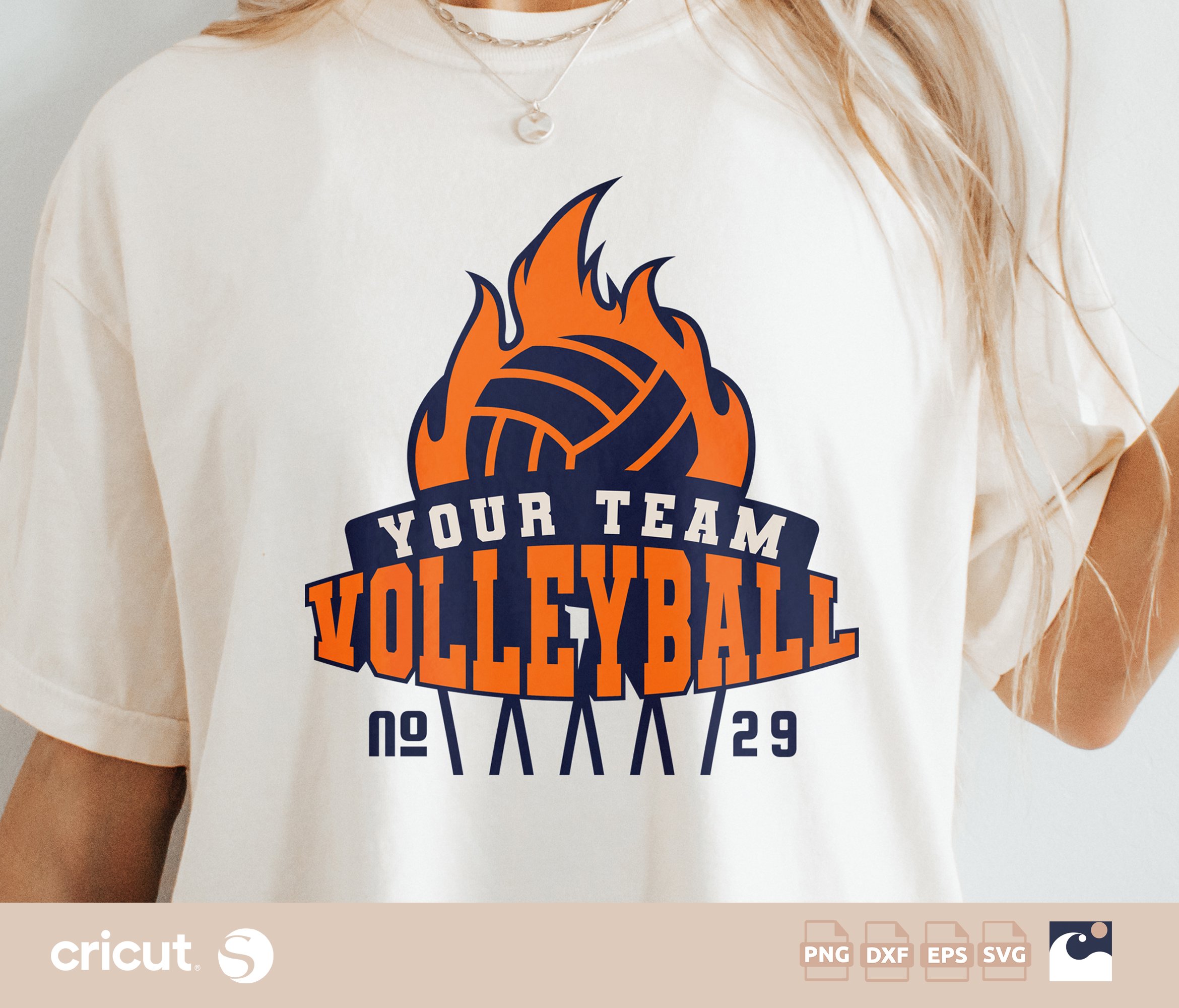 Volleyball Fire svg png, Team Template, Flaming, Sports Team Design, Volleyball Mom Cut File, Game Day Shirt, Team Spirit svg, Cricut