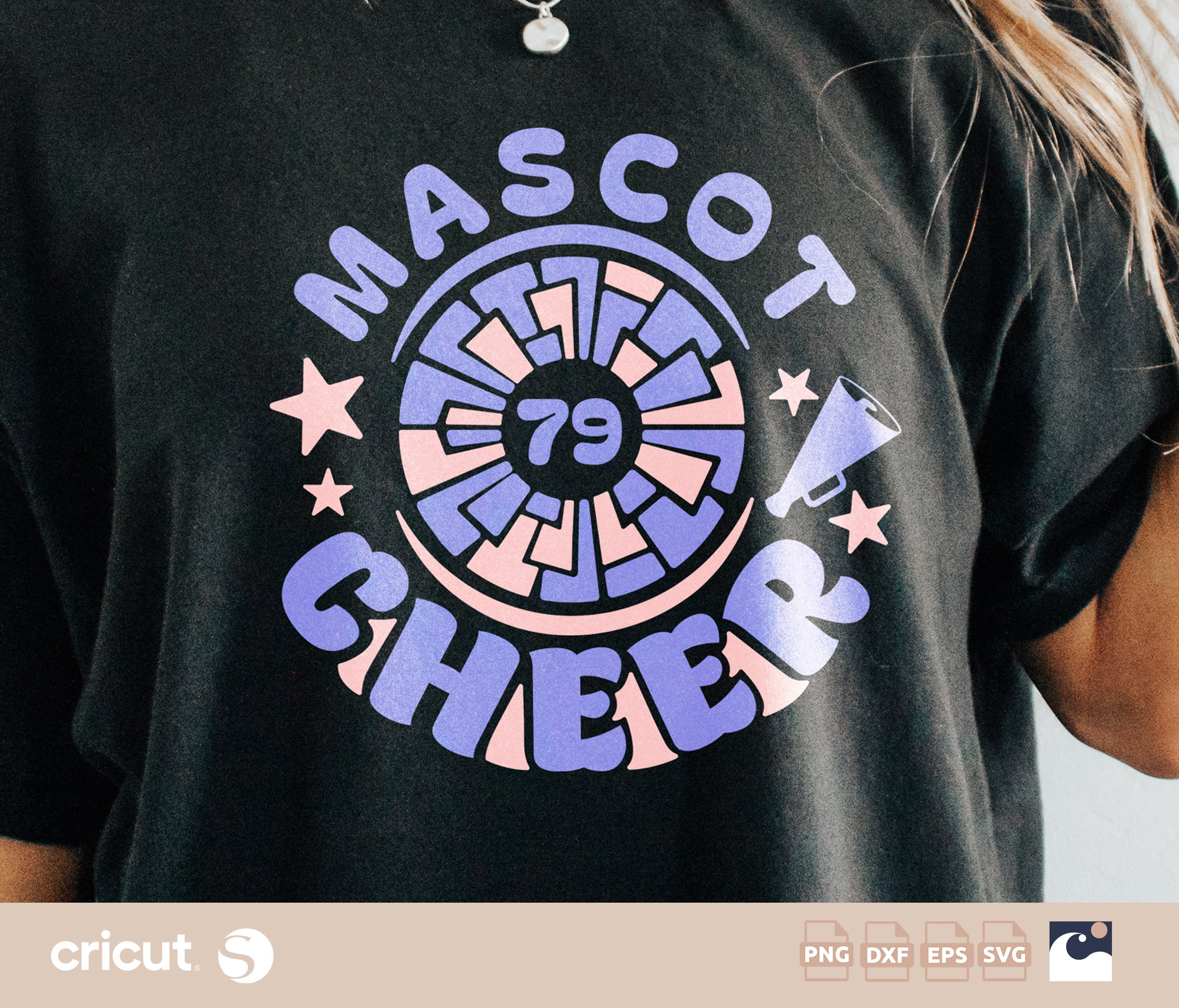 Cheer Team Template svg png, Pom Pom, Megaphone, Cheer Sister svg, Cheerleader svg, Cheer mom svg, Shirt Designs