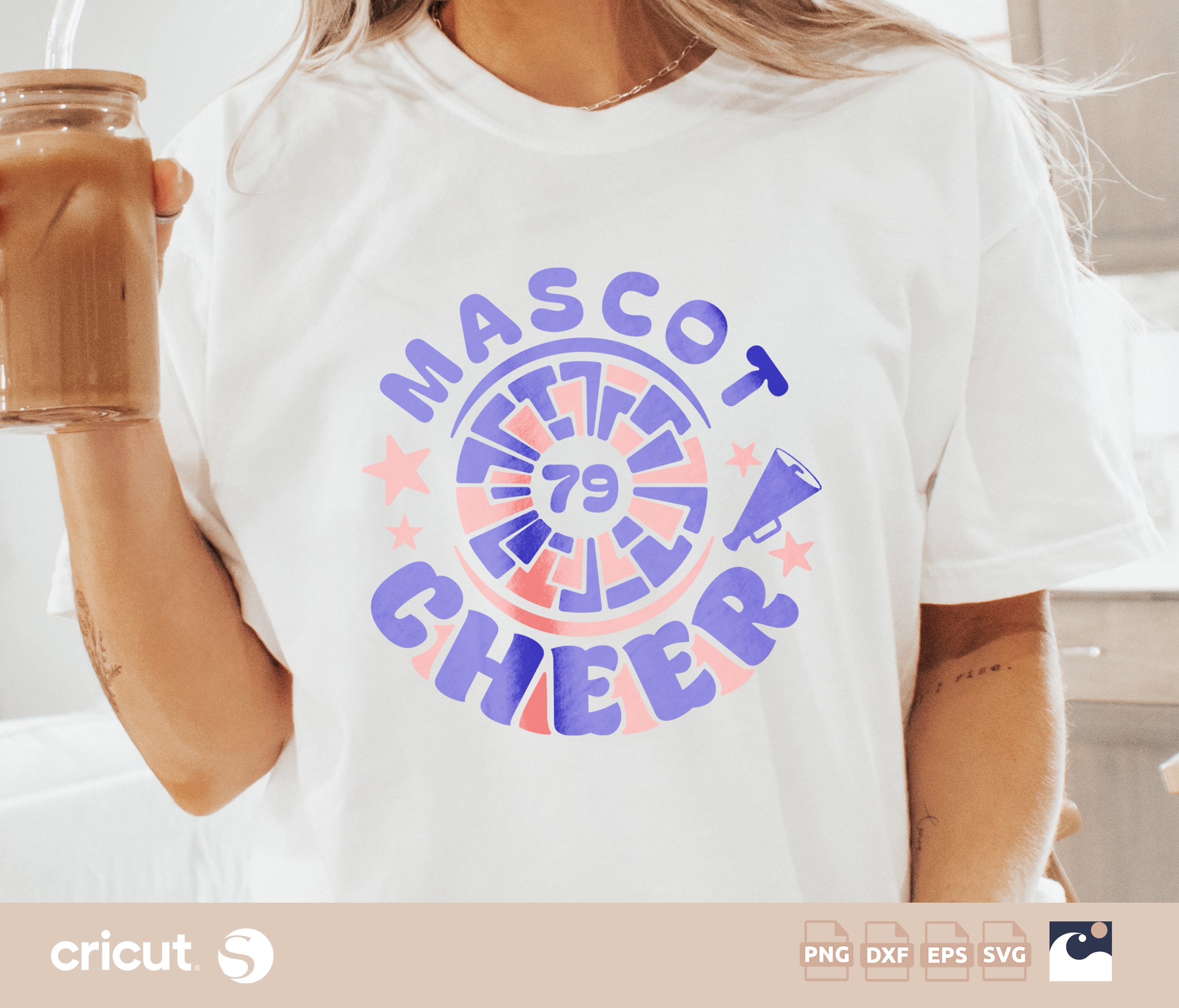 Cheer Team Template svg png, Pom Pom, Megaphone, Cheer Sister svg, Cheerleader svg, Cheer mom svg, Shirt Designs