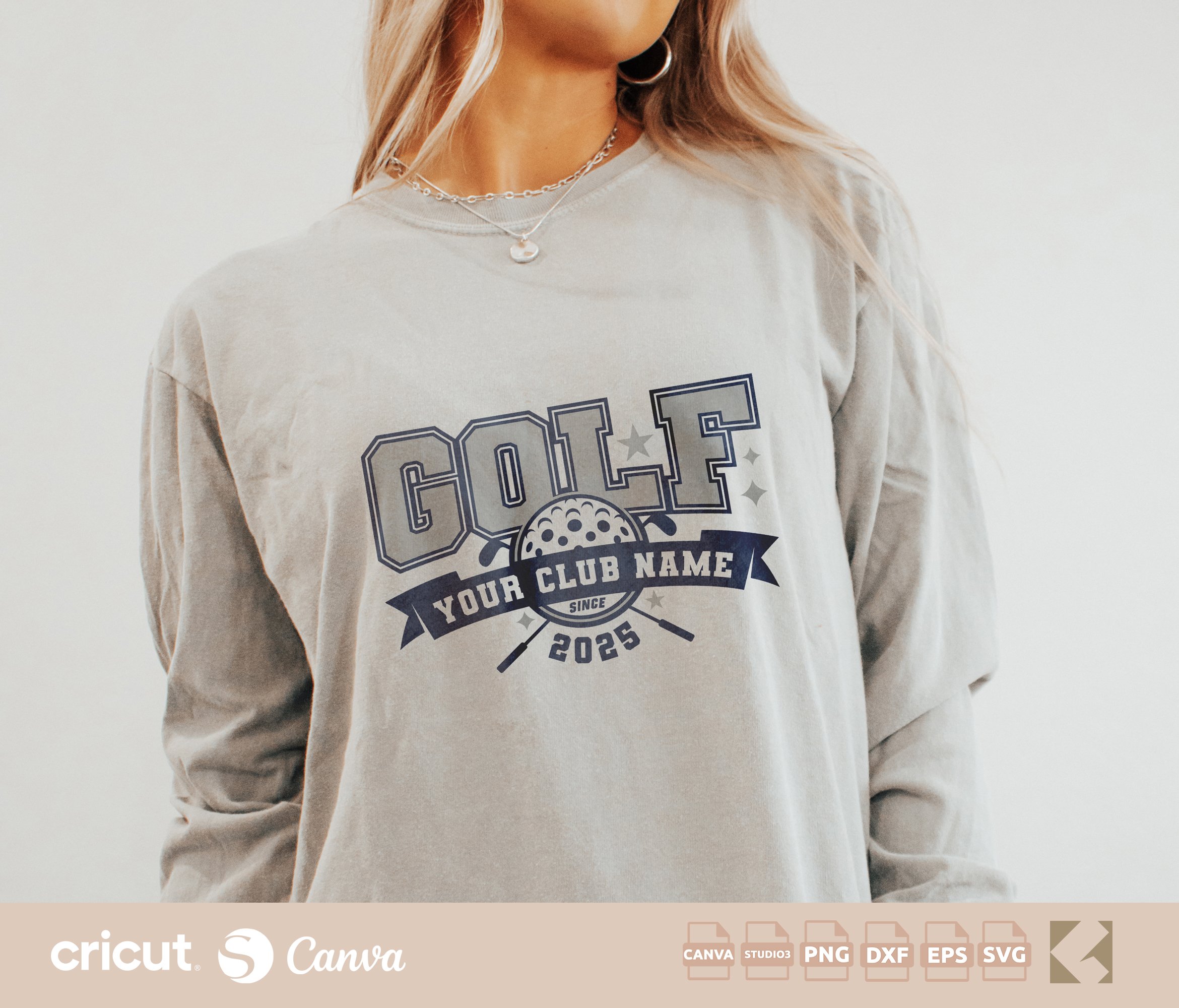Golf svg png, Club Name, Logo Design, Golfer svg, Coach, Mom, Player, Golf Ball svg, Golfing svg, Varsity, Golf