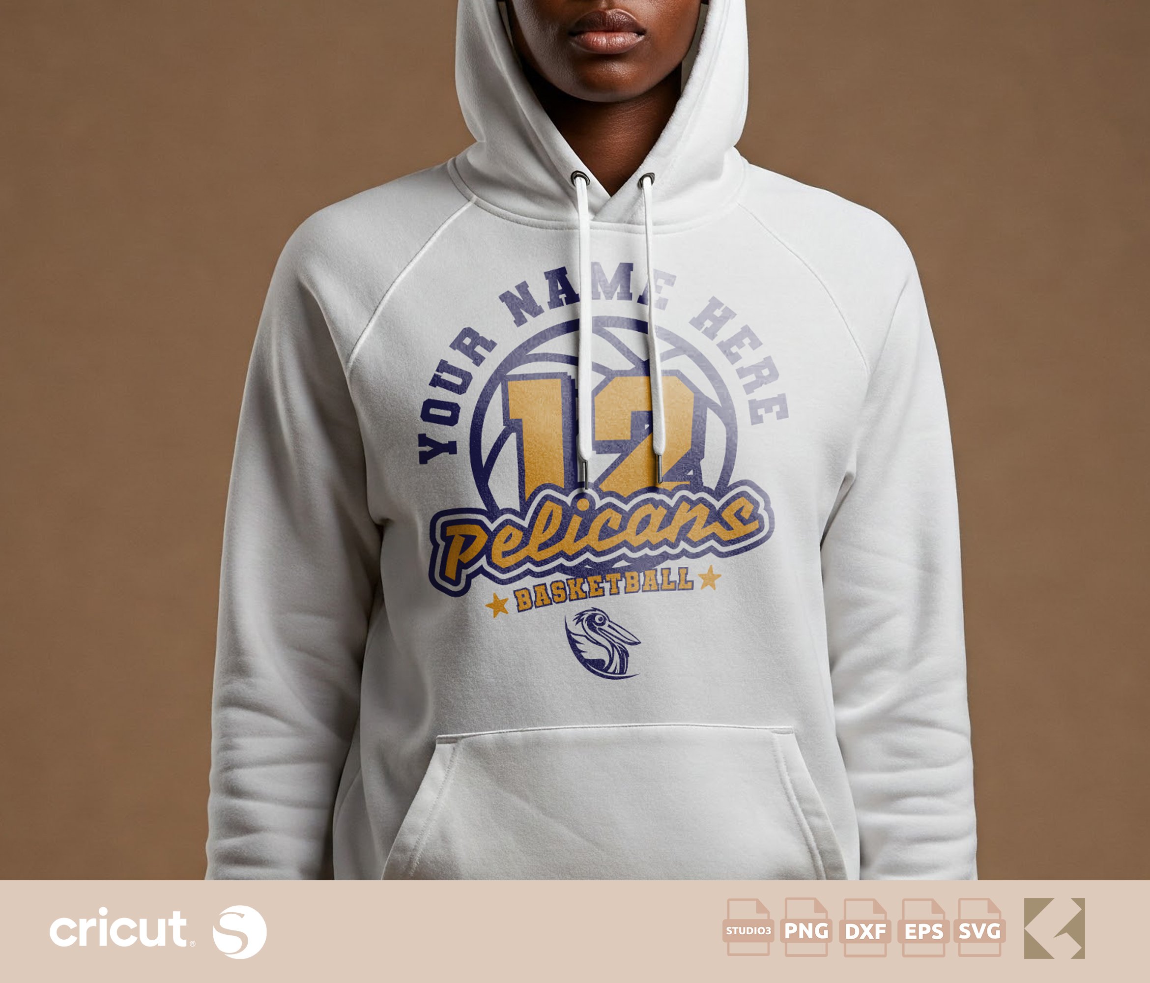 Custom Pelicans Basketball svg png, Team Jersey Design, Logo, Basketball Team Apparel, Pelicans svg, Team Cut File for Apparel, Cricut