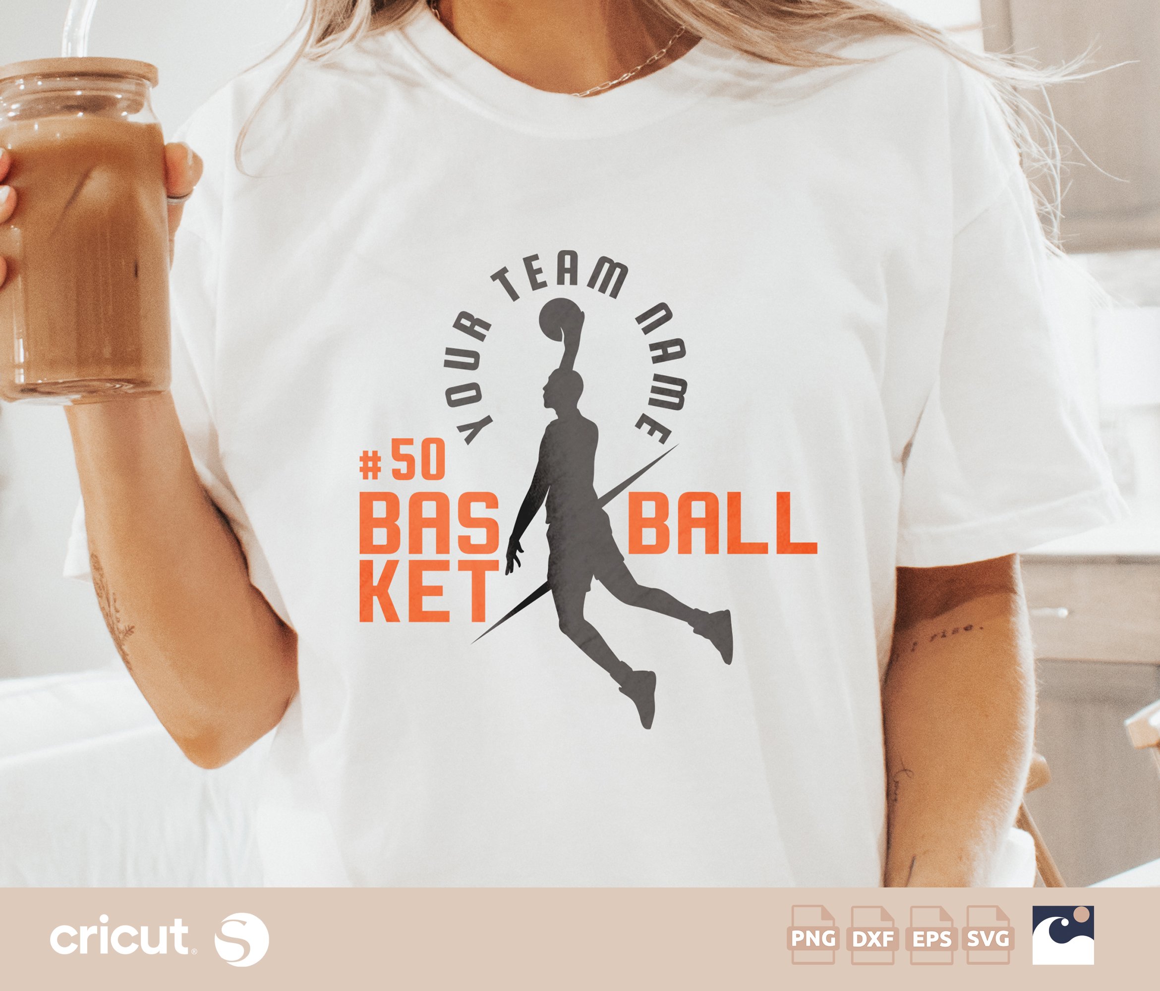 Basketball Team svg png, Player Team Shirt, Playing Basketball Svg, Basketball Mom Svg, Team Logo, Jersey