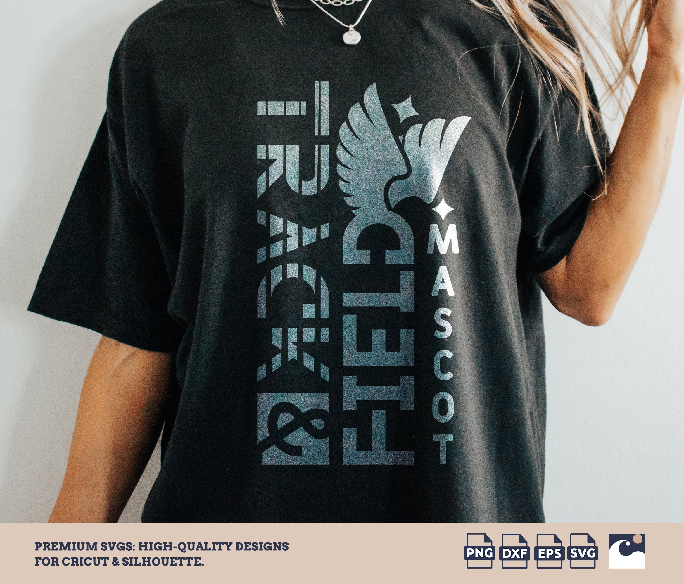 Track And Field svg png, Winged creature svg, Modern svg, Sports logo svg, Team logo svg, Digital cut file