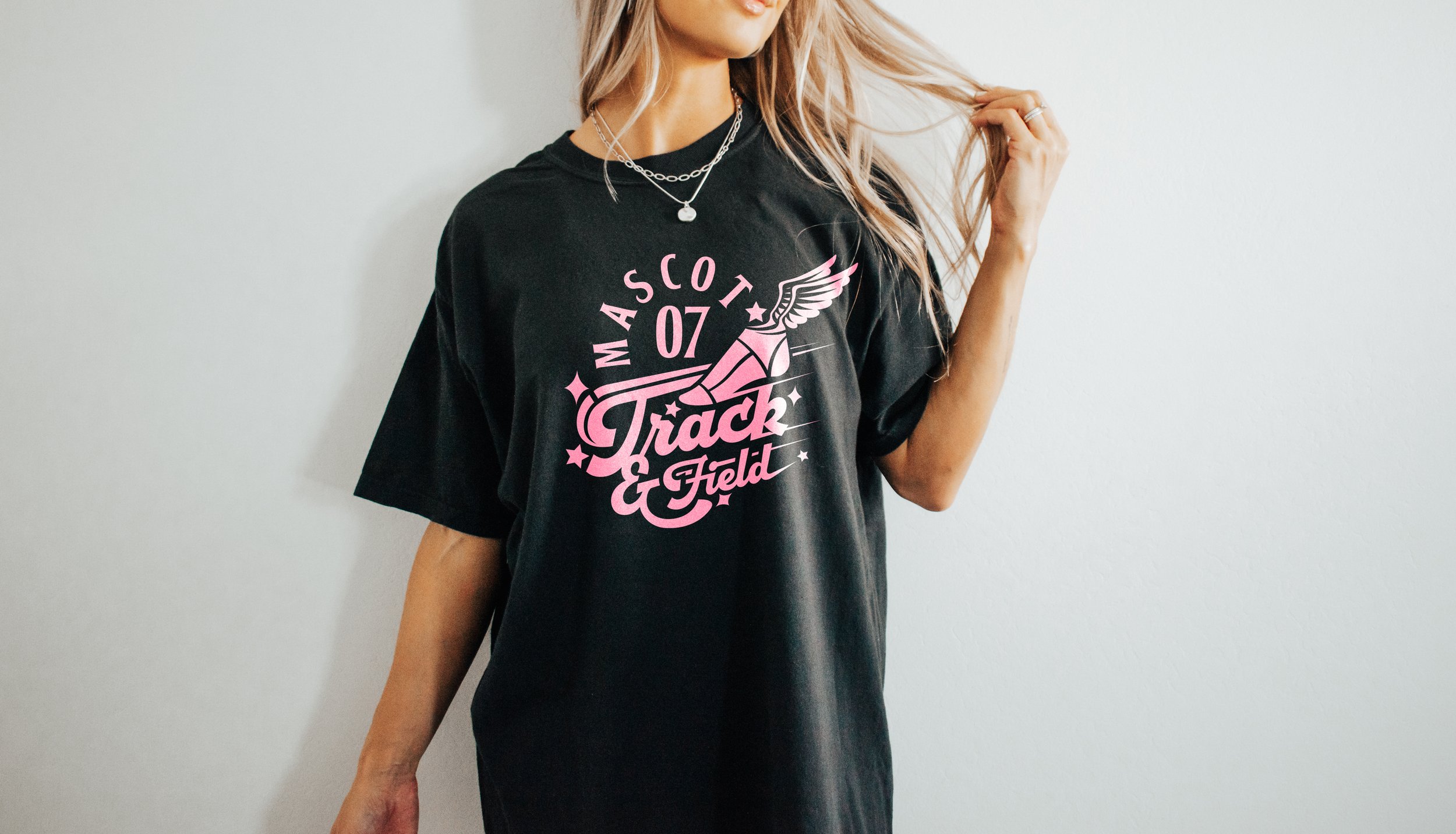 Track And Field SVG PNG - Sports Mascot & Running Shoe Shirt Design - Cut File for Cricut, Silhouette
