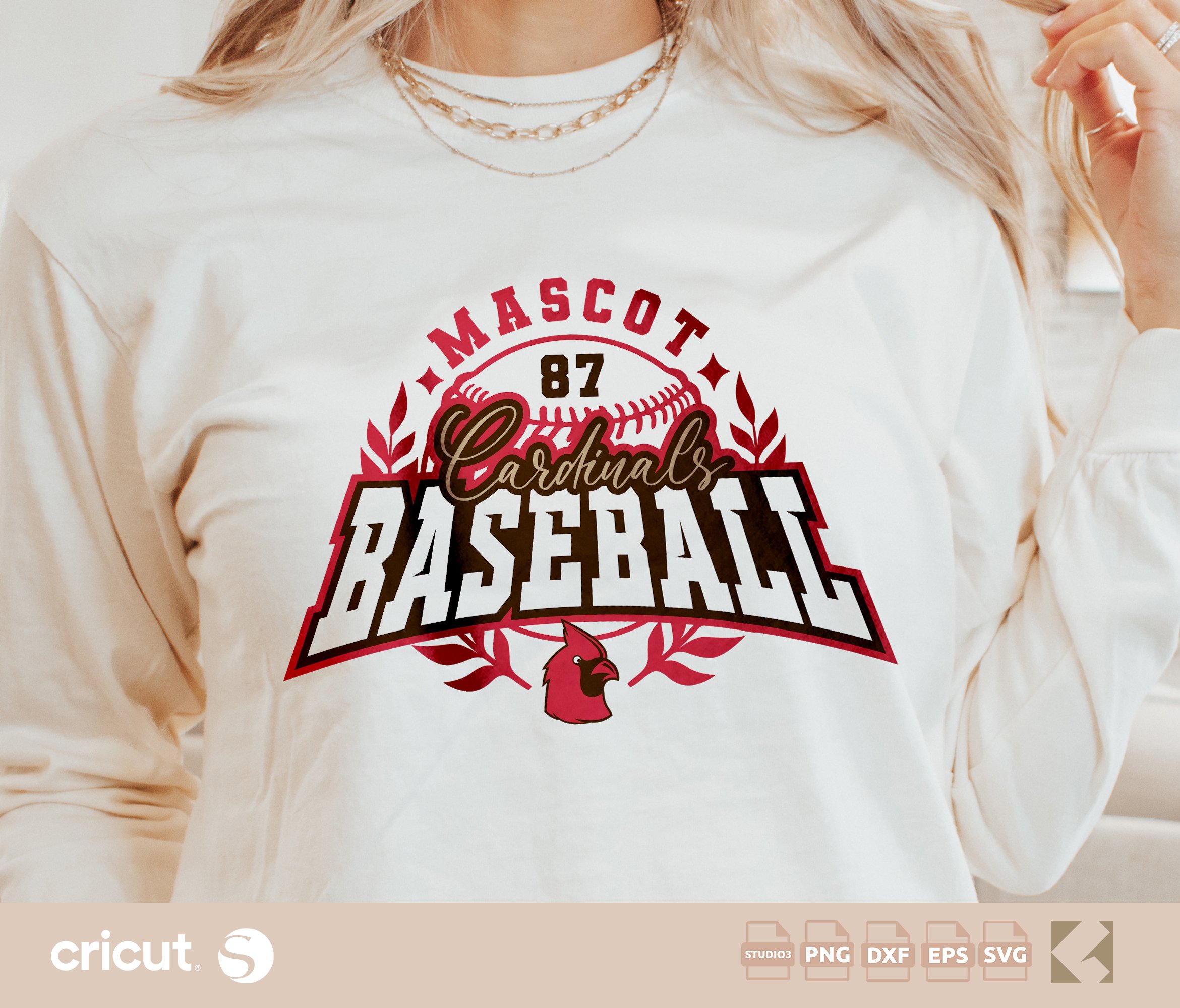 Custom Cardinals Baseball svg png, Jersey Design, Jacket, Templates, Softball, Baseball Uniform, Custom Team Logo, Cricut, Silhouette