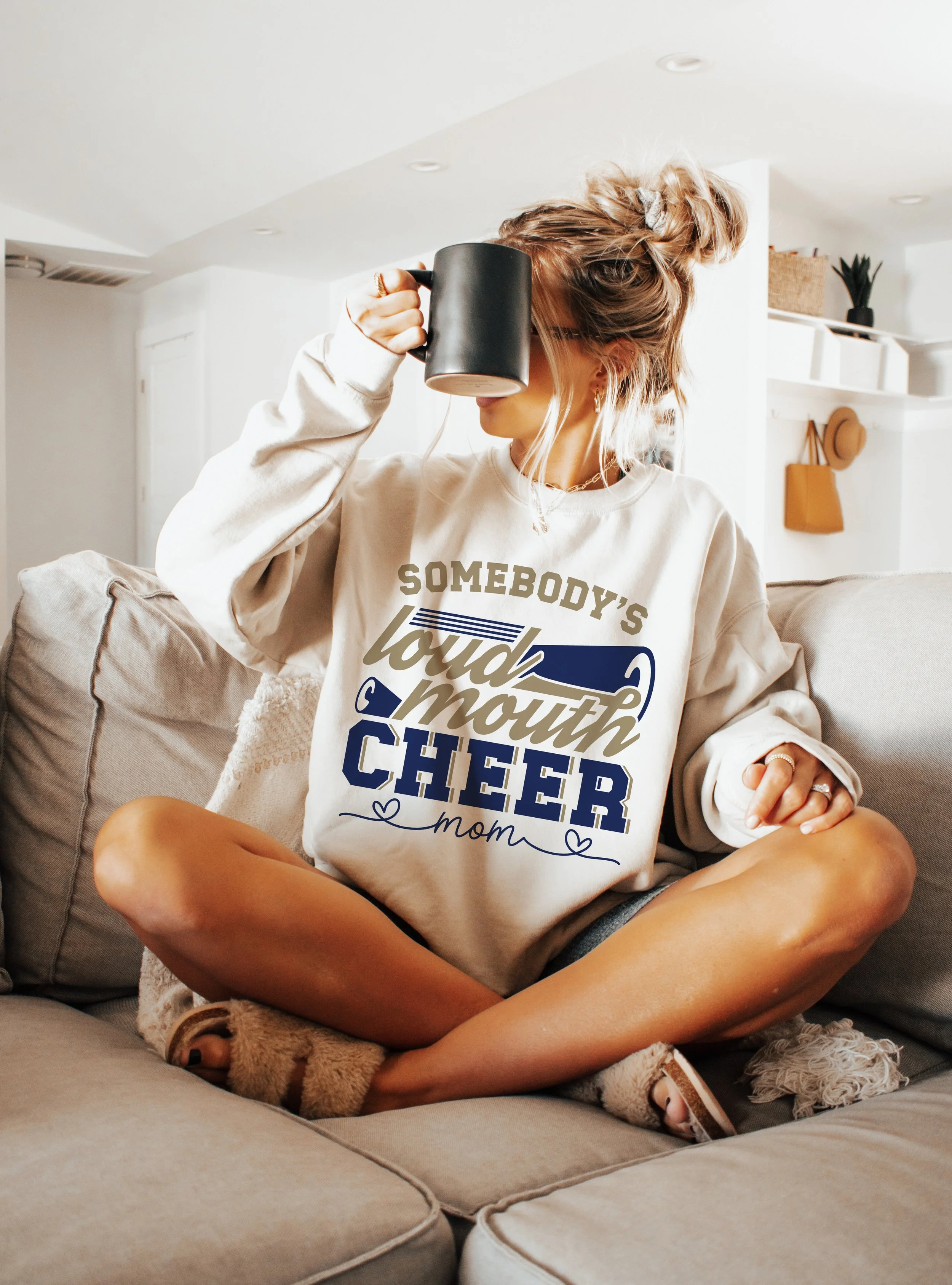 Funny Loud Mouth Cheer Mom svg, Shirt, Cheerleading, Team Shirt Design, DIY Cheer Shirt, Gift Idea, Cut File Cricut, Silhouette
