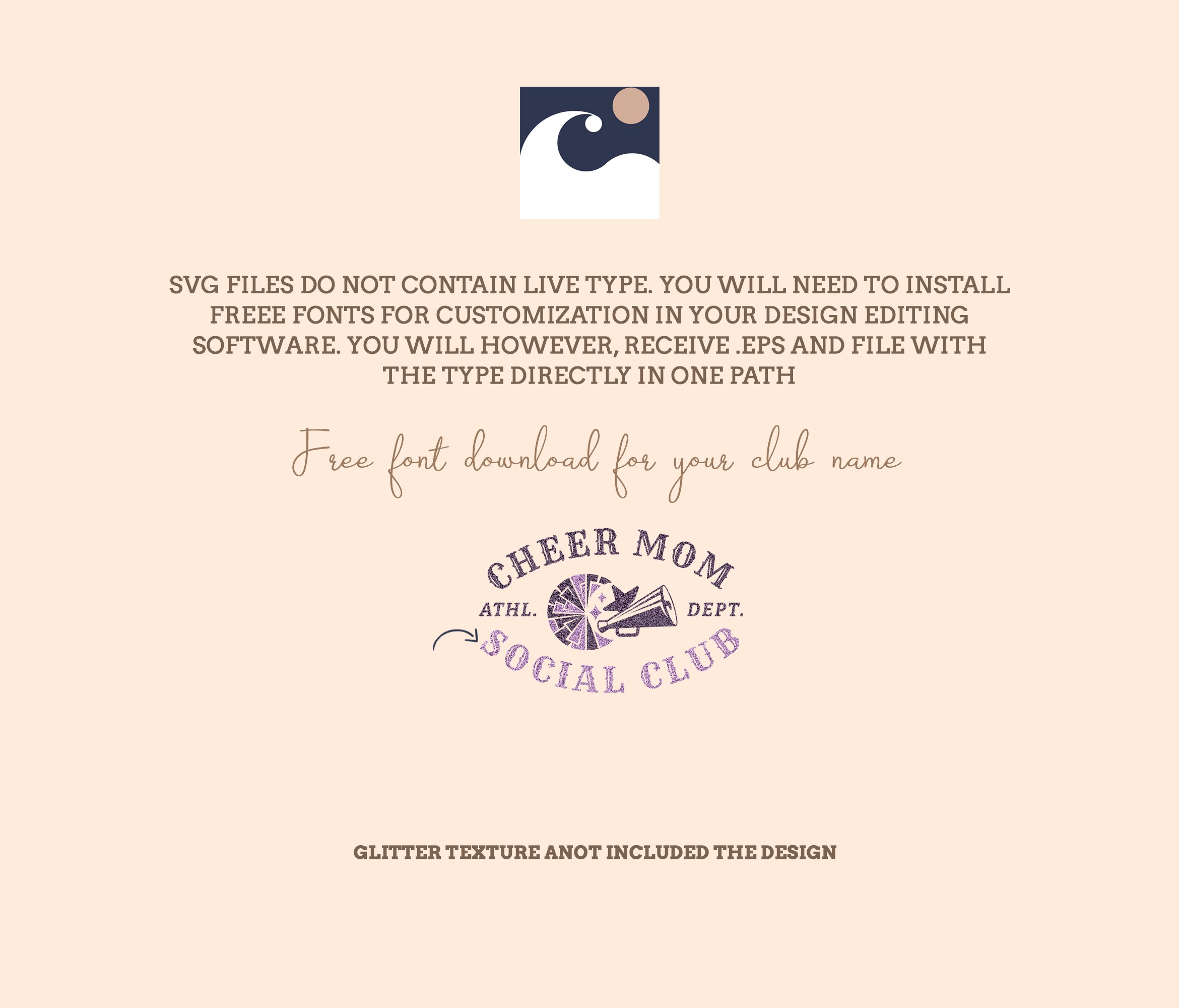 Cheer Mom Social Club svg png, Cheerleading svg, All Star Cheer Svg, Cheerleader svg, Megaphone, Pom Pom, Moms Club Svg