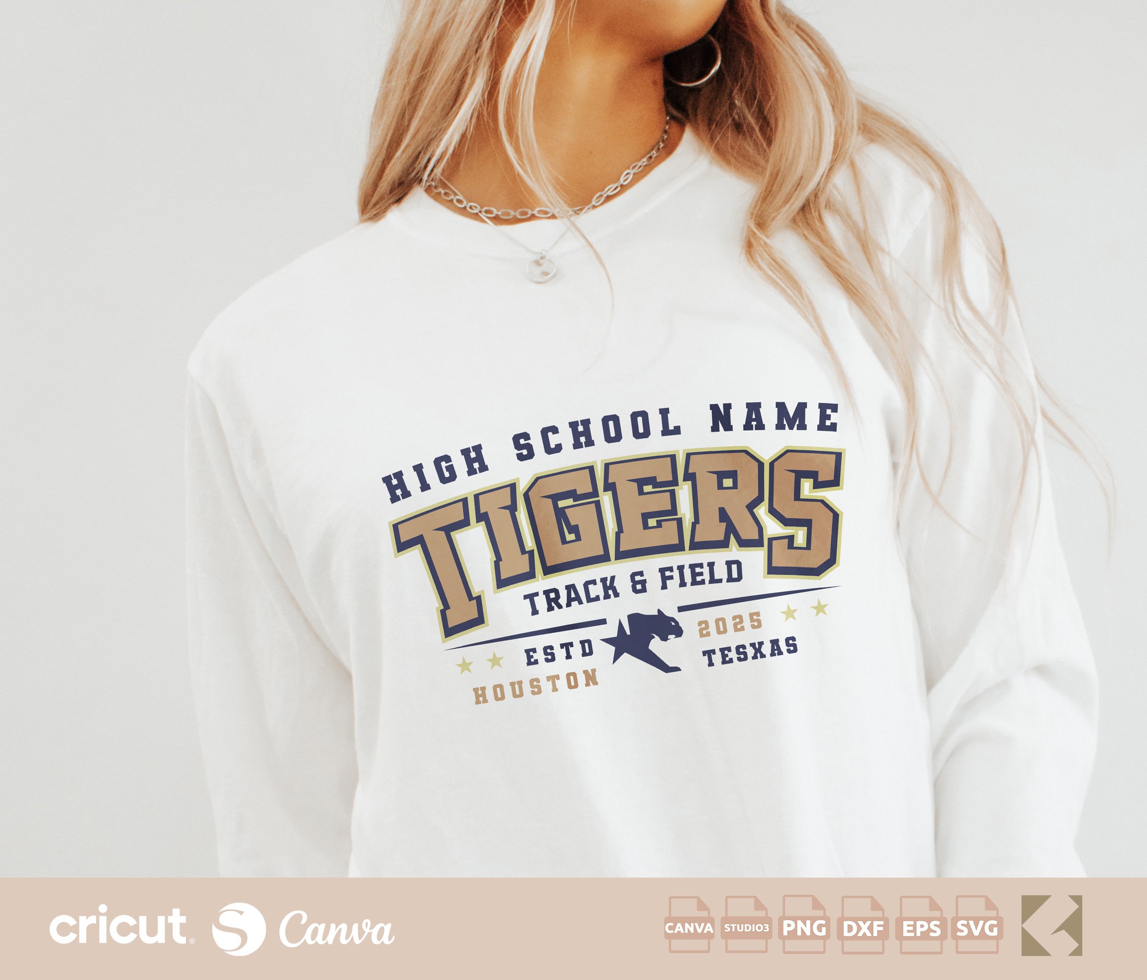 Tiger Track svg png, Team Shirt, Logo Track & Field, Track Mom svg, Coach, Tigers Varsity, Track Team Gear