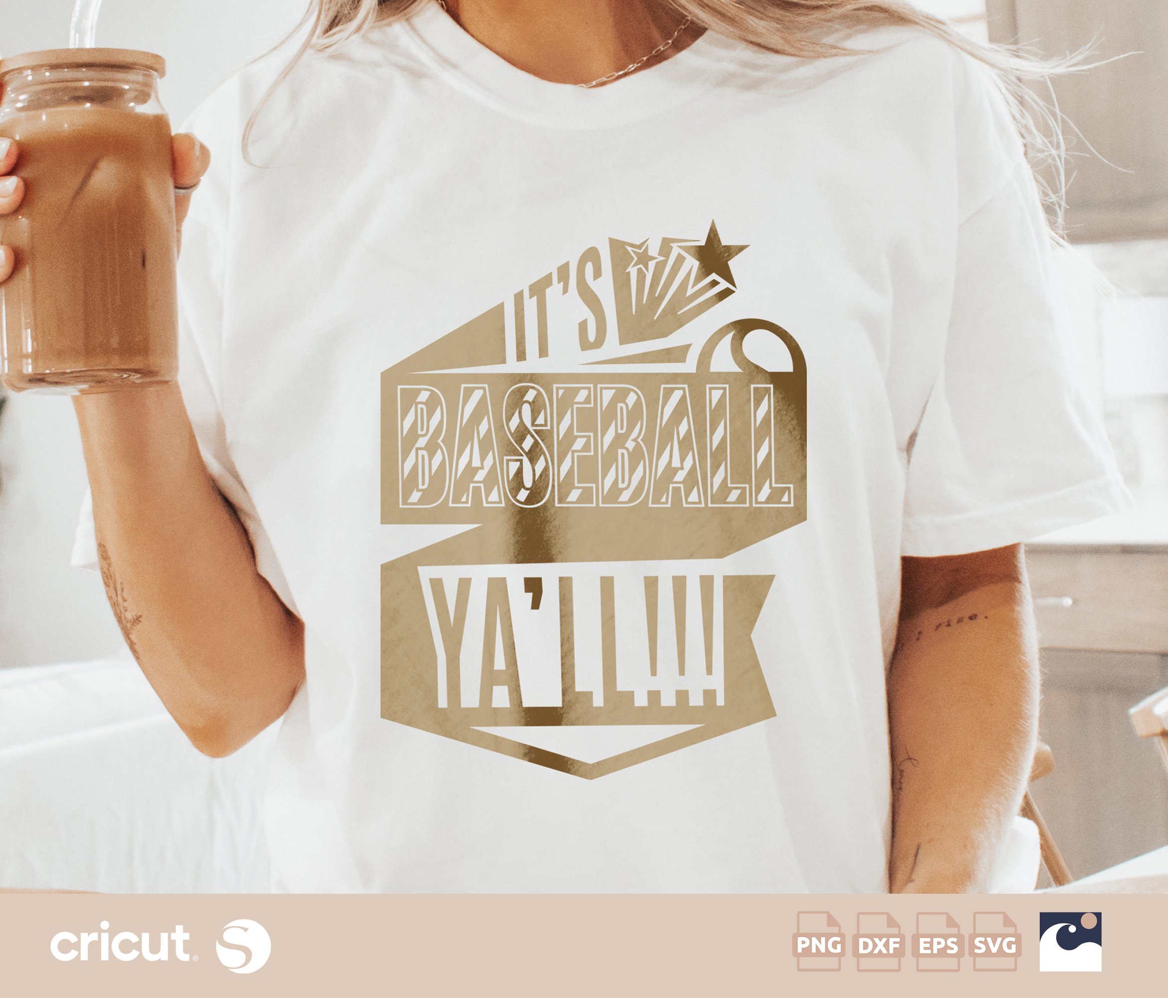 It's Baseball Ya'll svg, Shirt Design svg, Softball svg, Baseball svg, Quotes, Baseball Mom